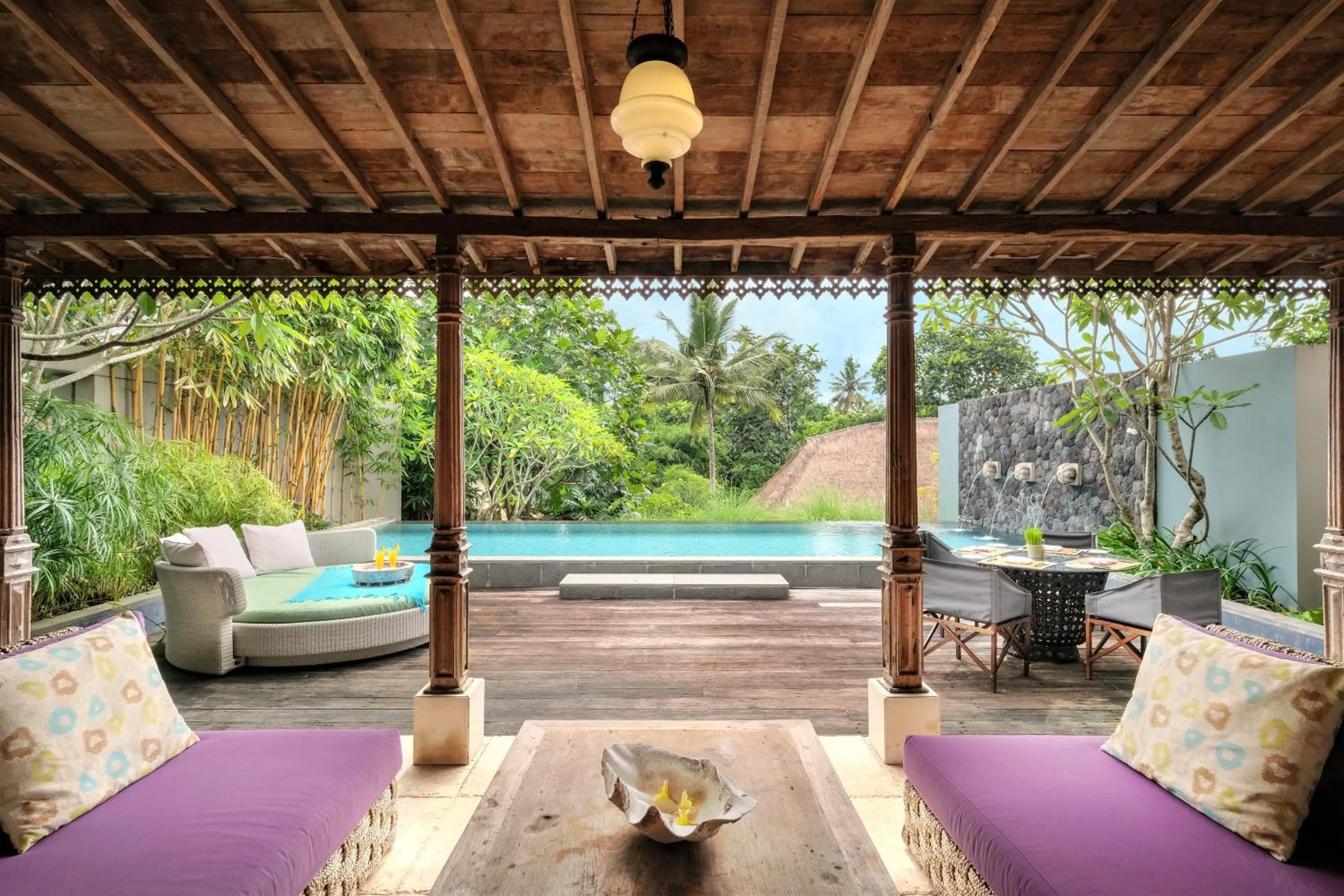 Balcony/Terrace in The Purist Villas & Spa Ubud