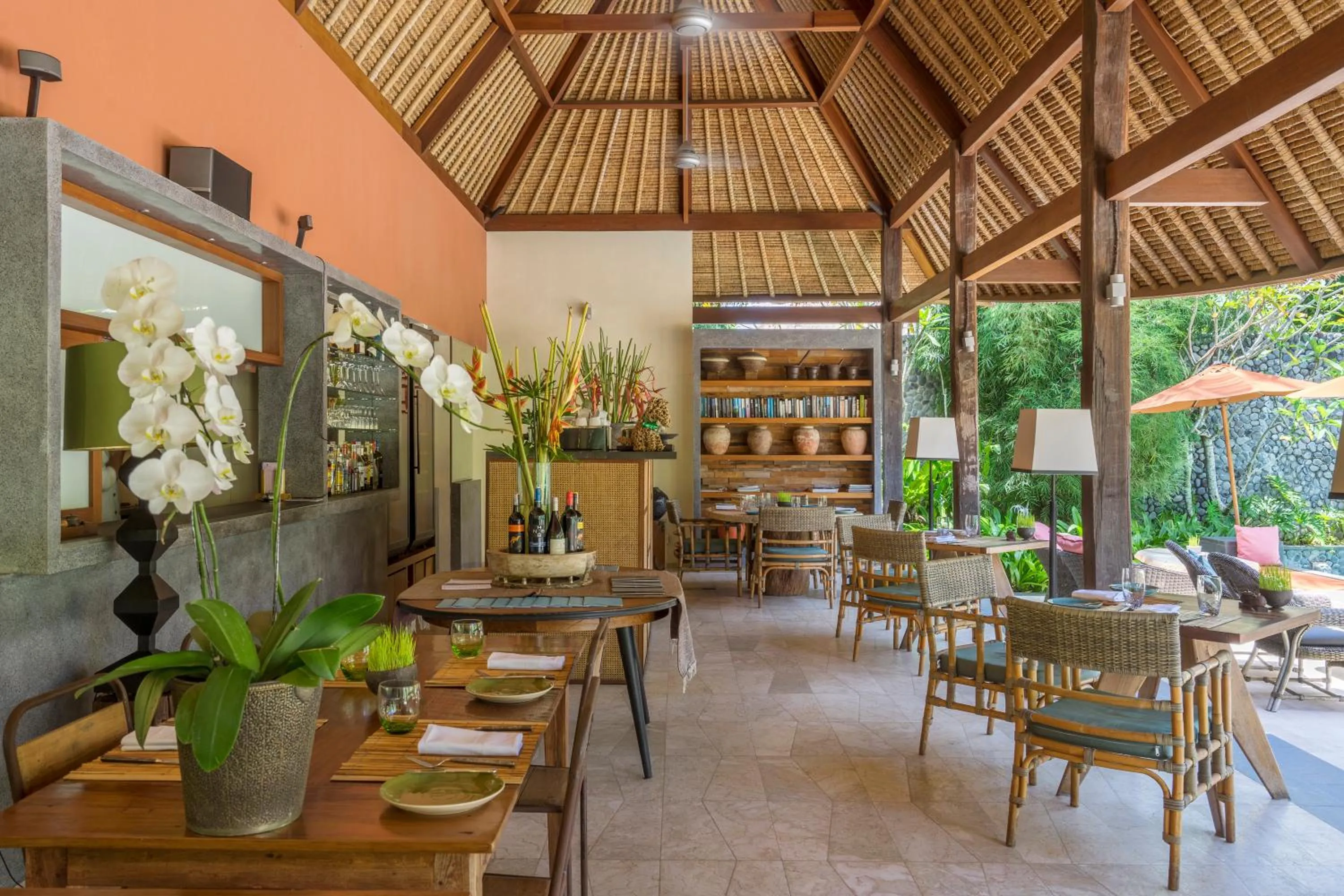 Restaurant/places to eat in The Purist Villas & Spa Ubud