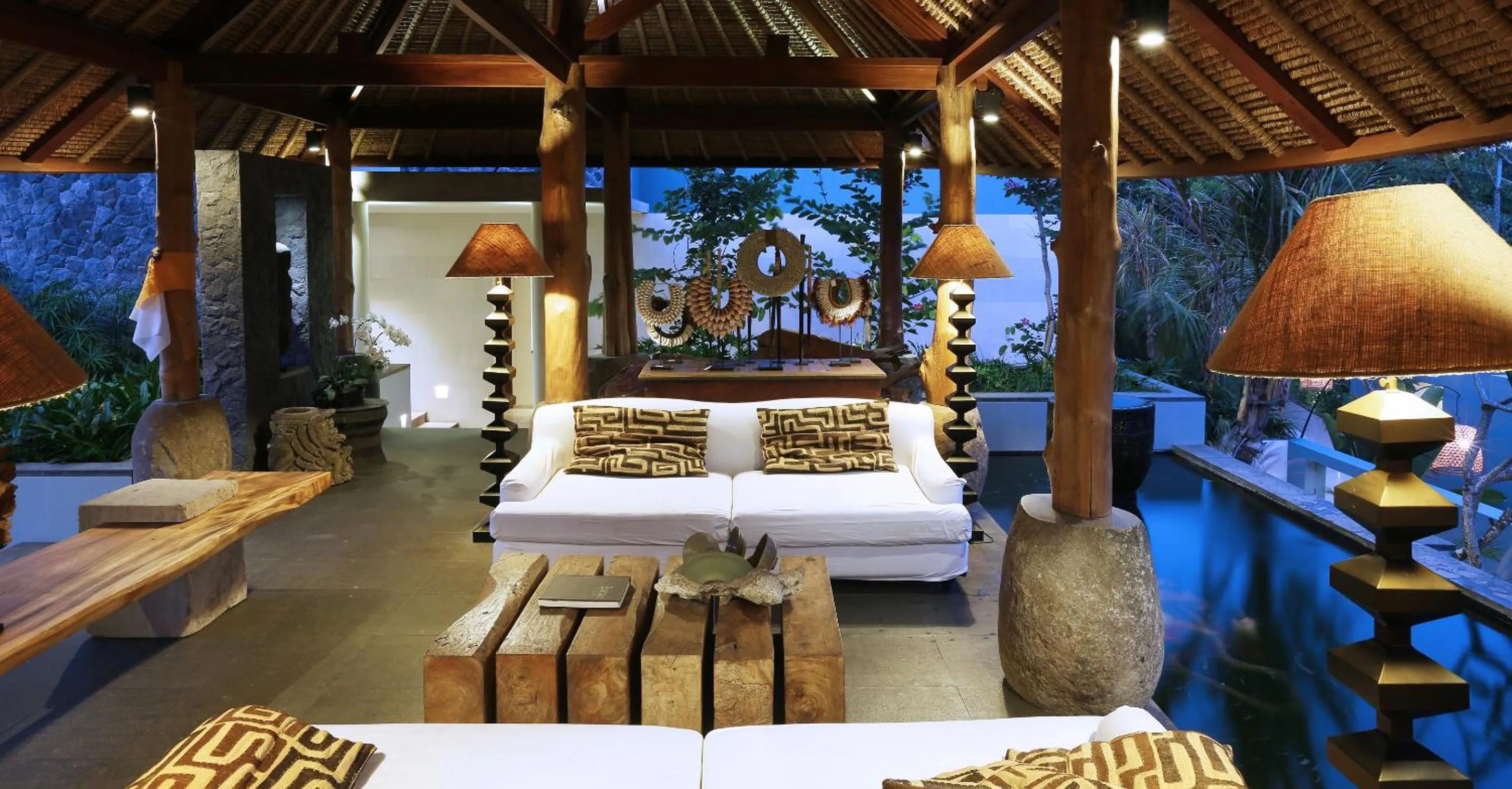 Lobby or reception, Bed in The Purist Villas & Spa Ubud