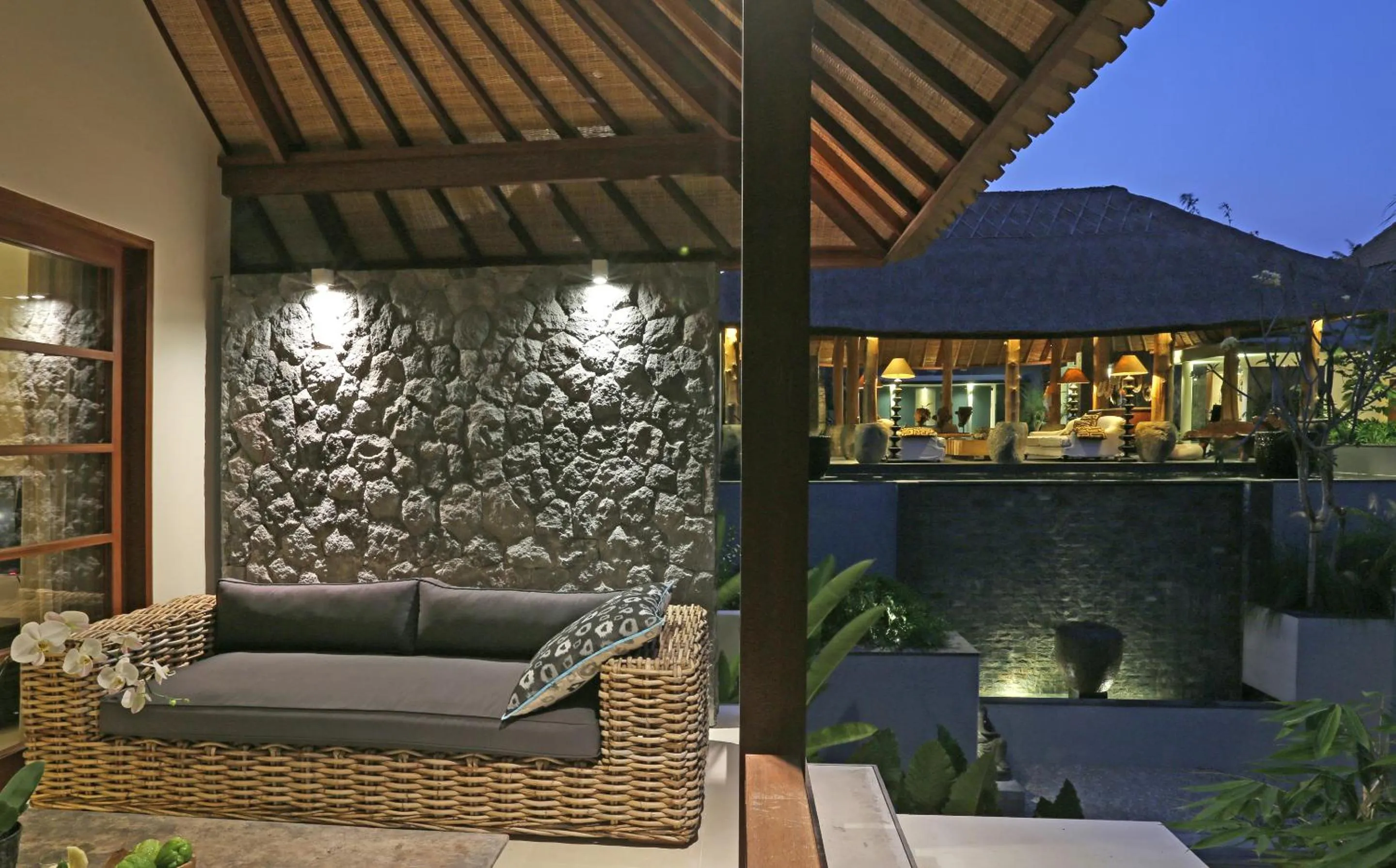 Patio in The Purist Villas & Spa Ubud