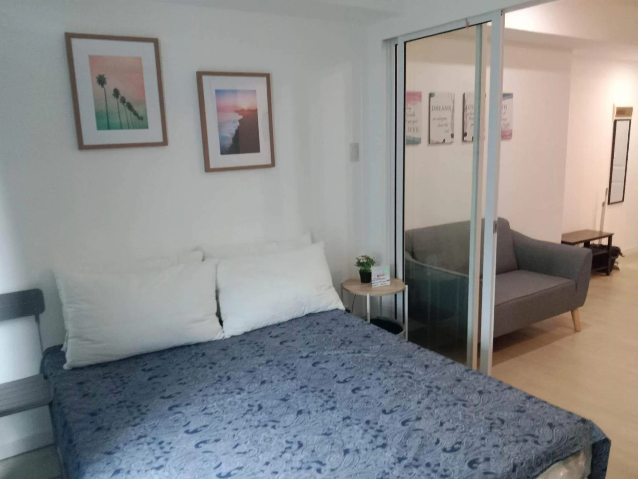 Bed in Azure Residences by Van Florendo