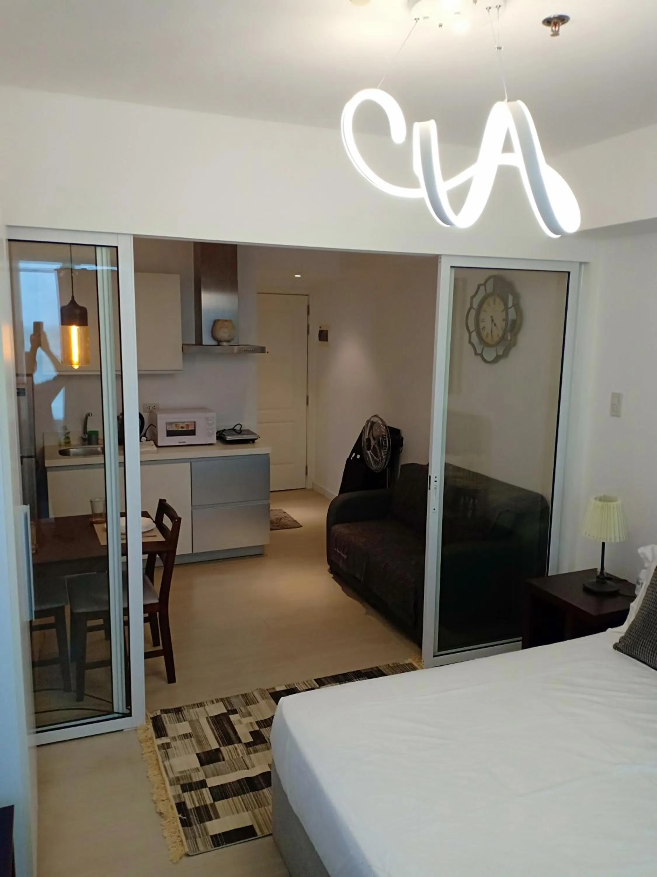 Bed in Azure Residences by Van Florendo