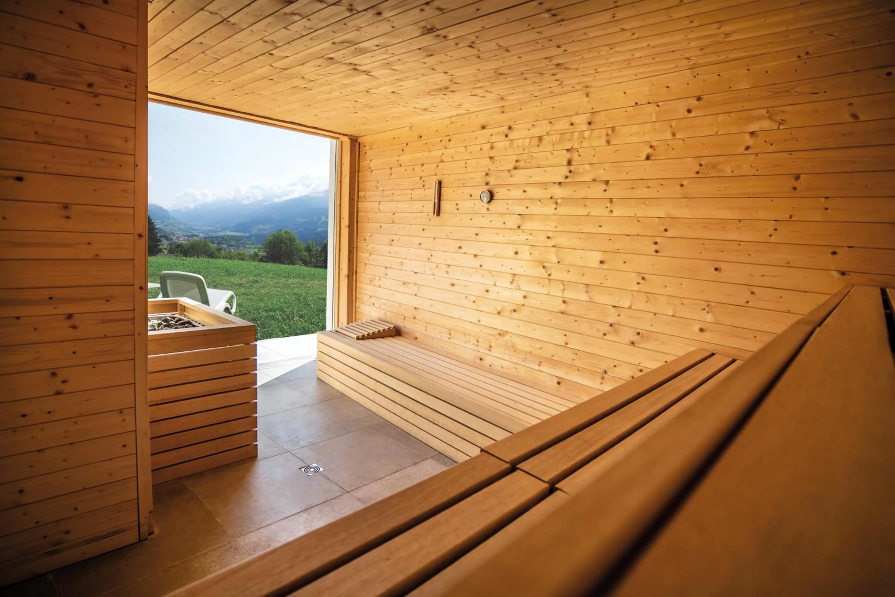 Sauna in Veronza Clubresidence