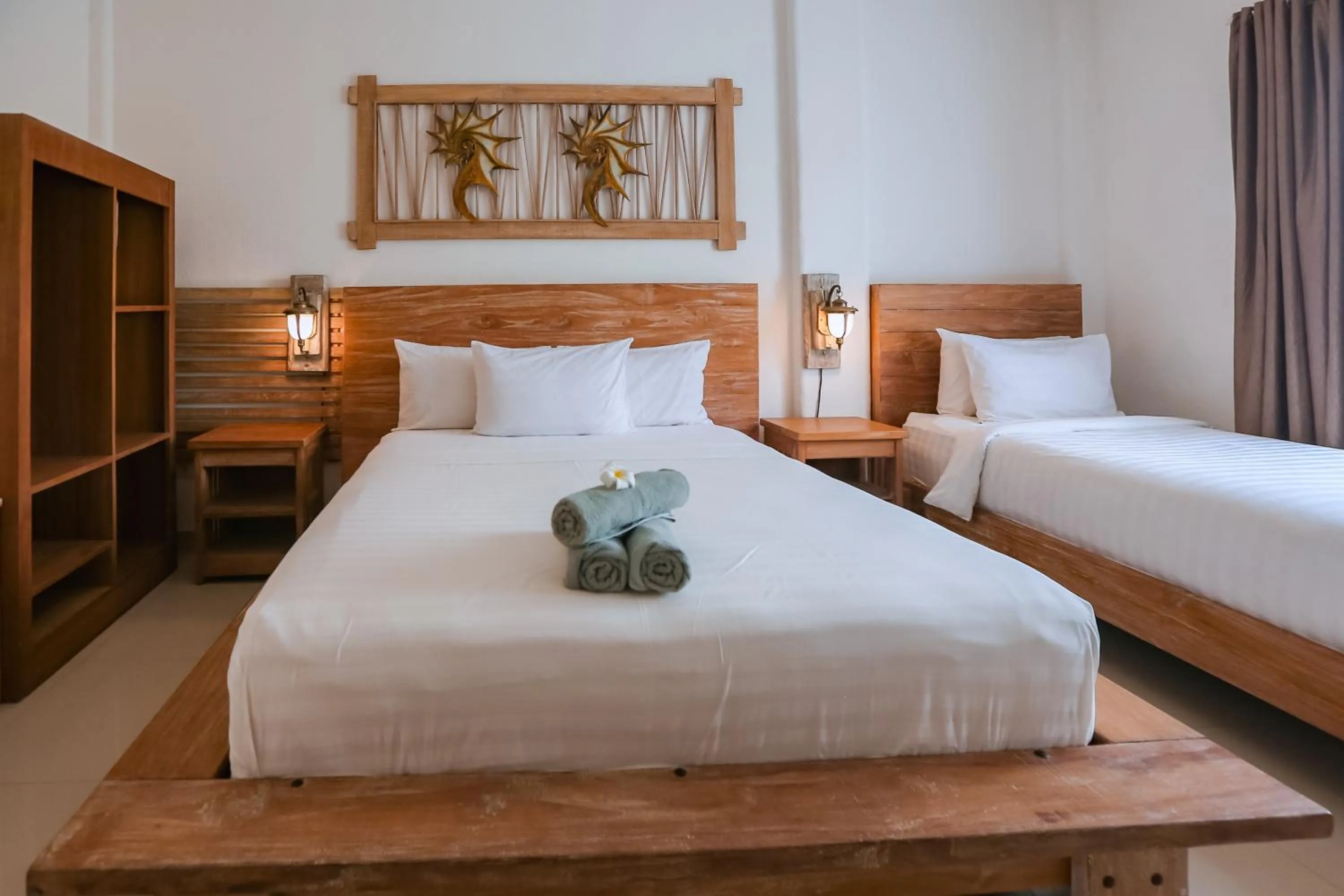 Bed in The 5 Brothers Hotel