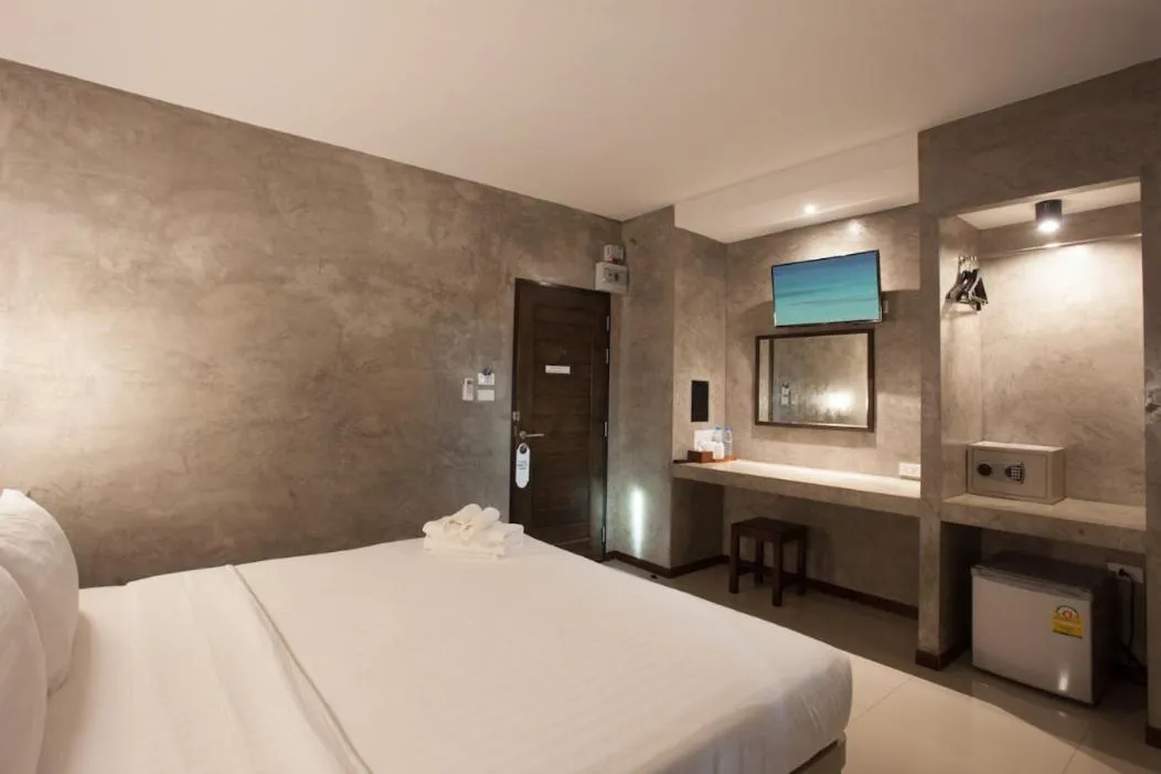 Bed in Ritsurin Boutique Hotel - โรงแรมริทสุริน บูติค