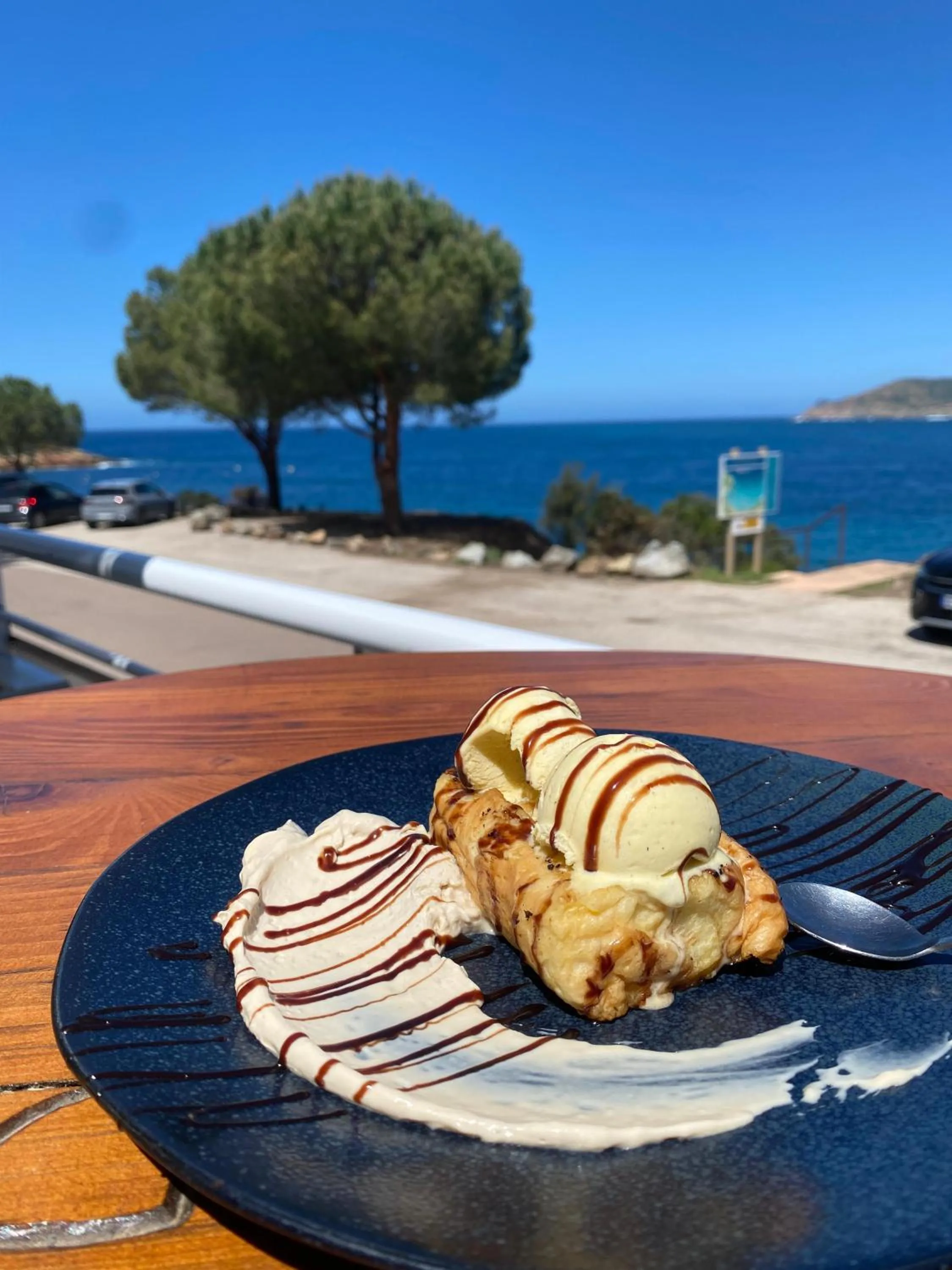 Patio in Hotel Restaurant Le Filosorma