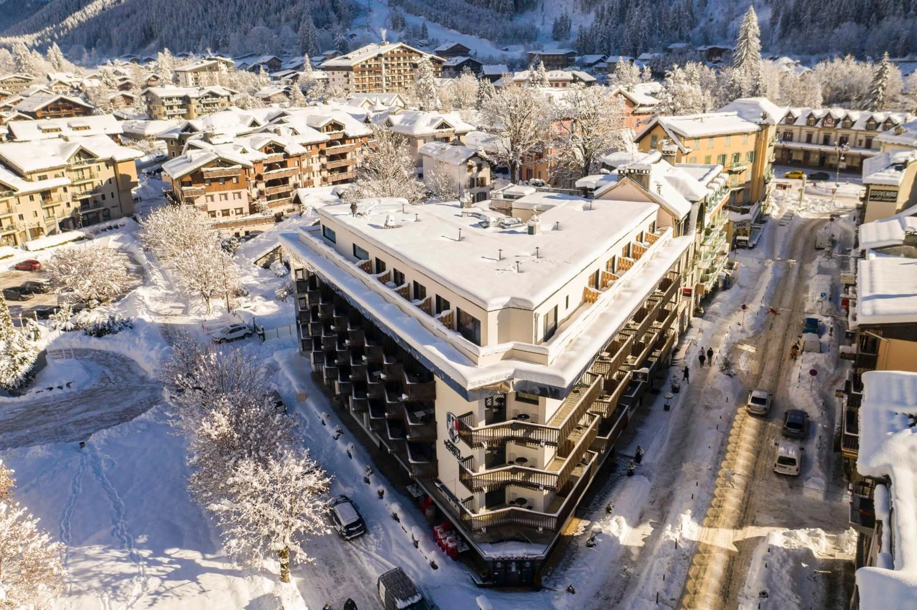 Bird's eye view in Pointe Isabelle