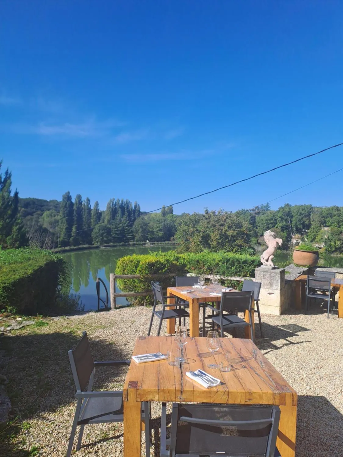 Natural landscape in Logis Hotels Domaine du Châtelard