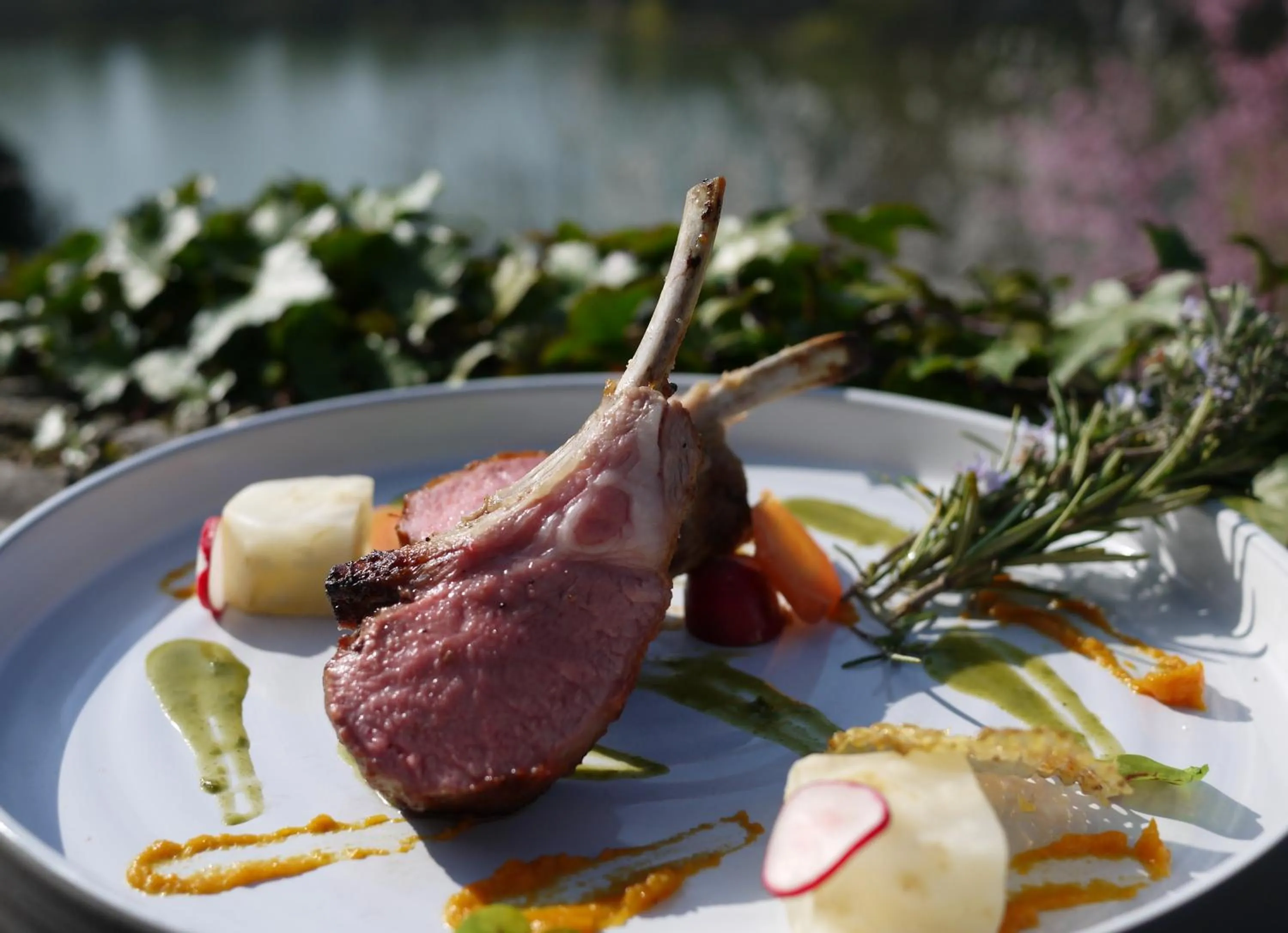 Food close-up in Logis Hotels Domaine du Châtelard
