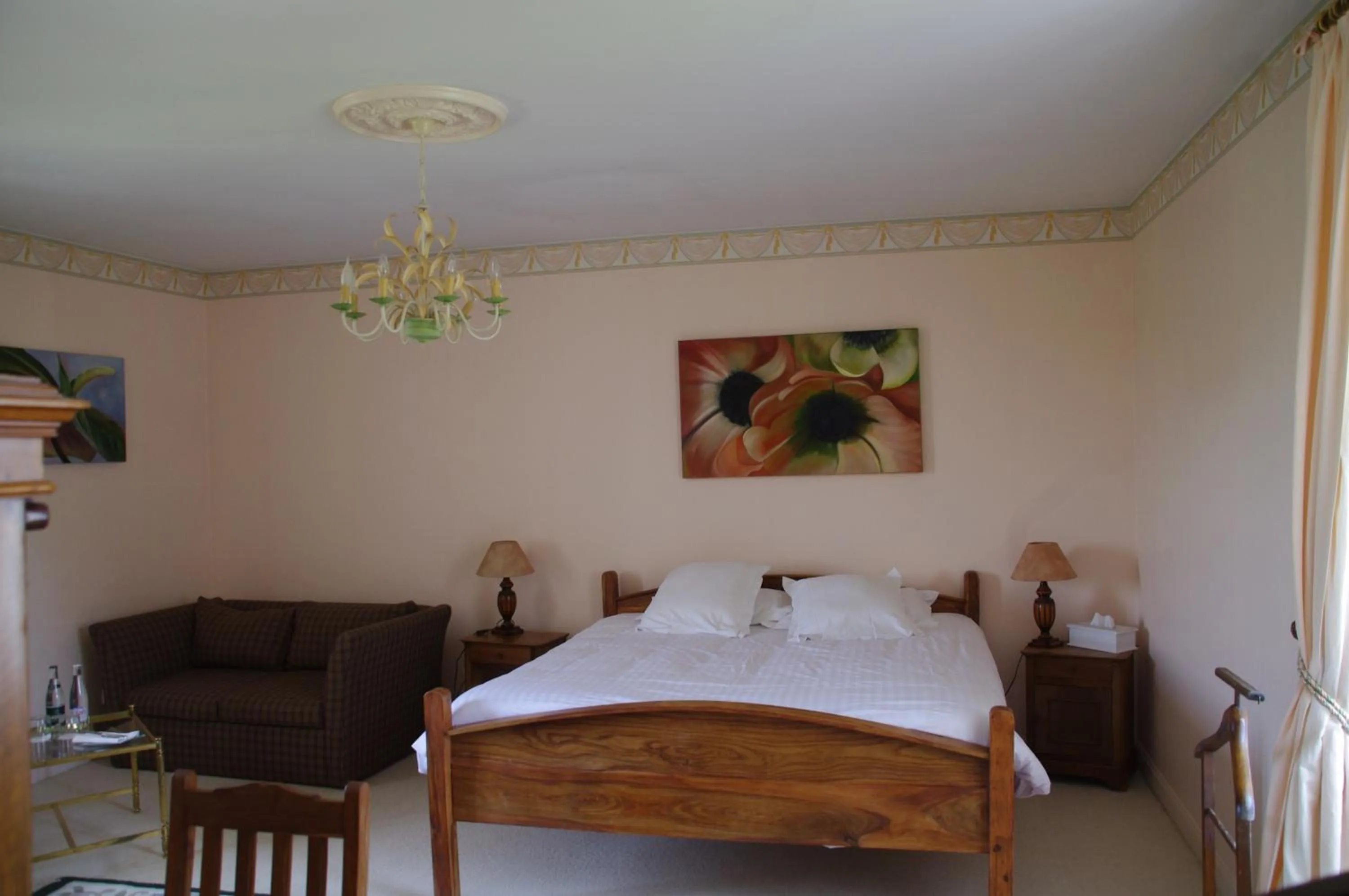 Photo of the whole room in Logis Hotels Domaine du Châtelard