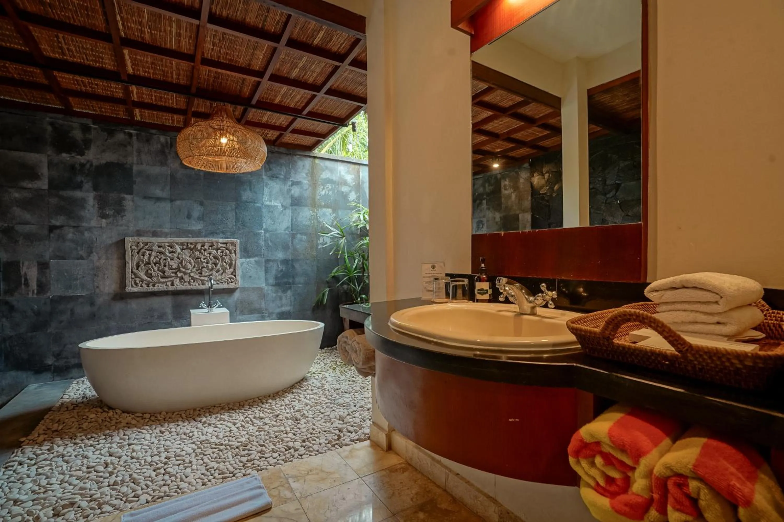 Bathroom in Pertiwi Resort & Spa
