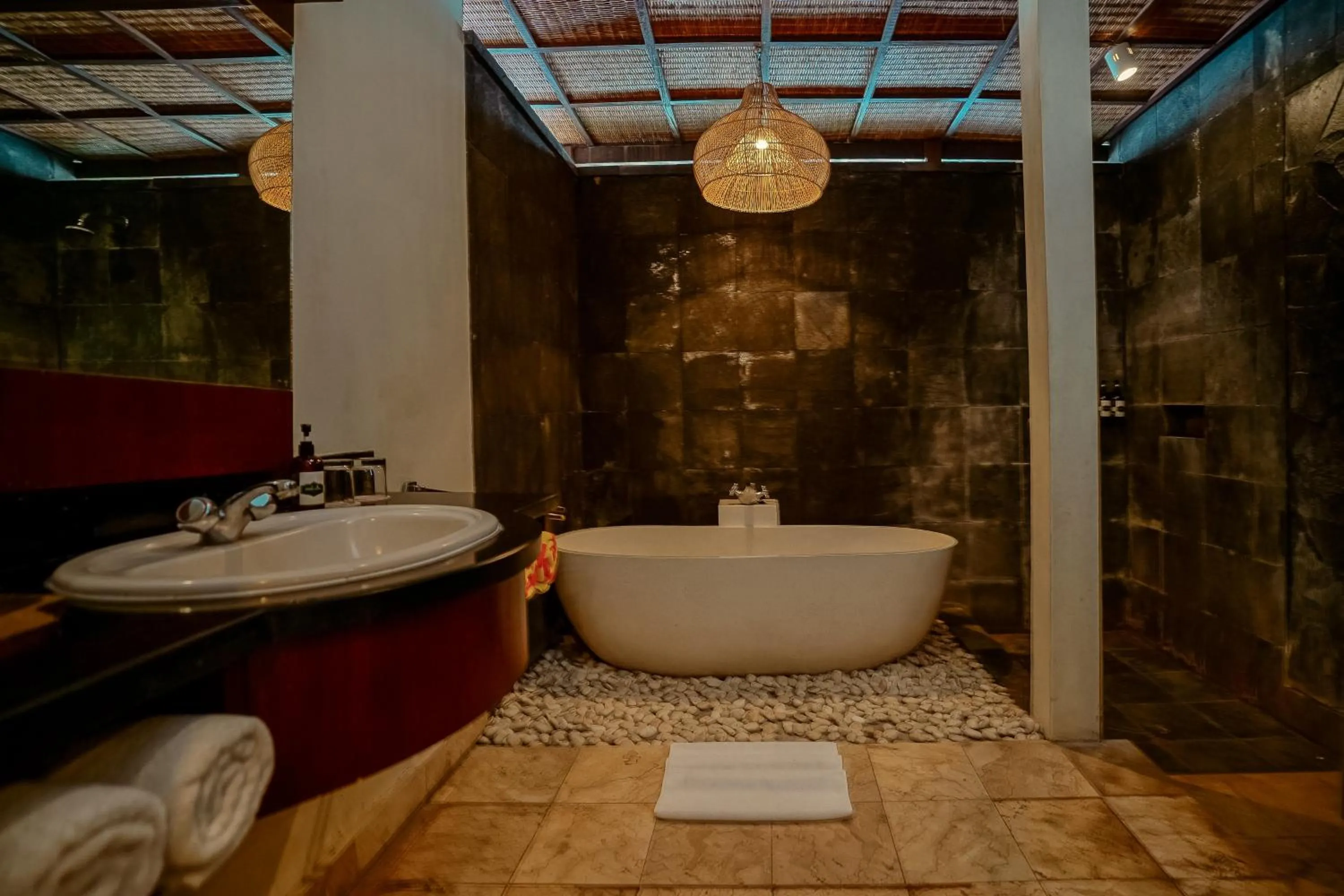 Bathroom in Pertiwi Resort & Spa