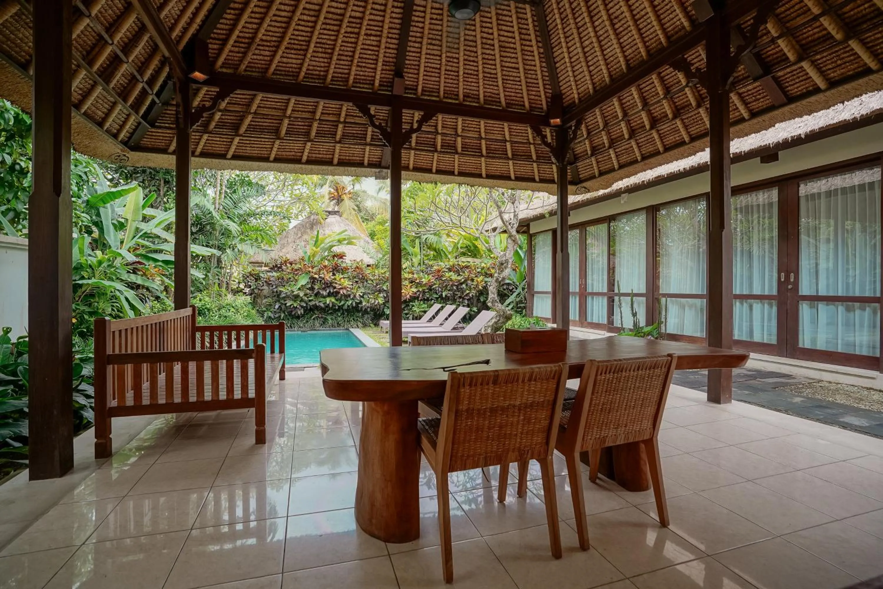 Seating area in Pertiwi Resort & Spa