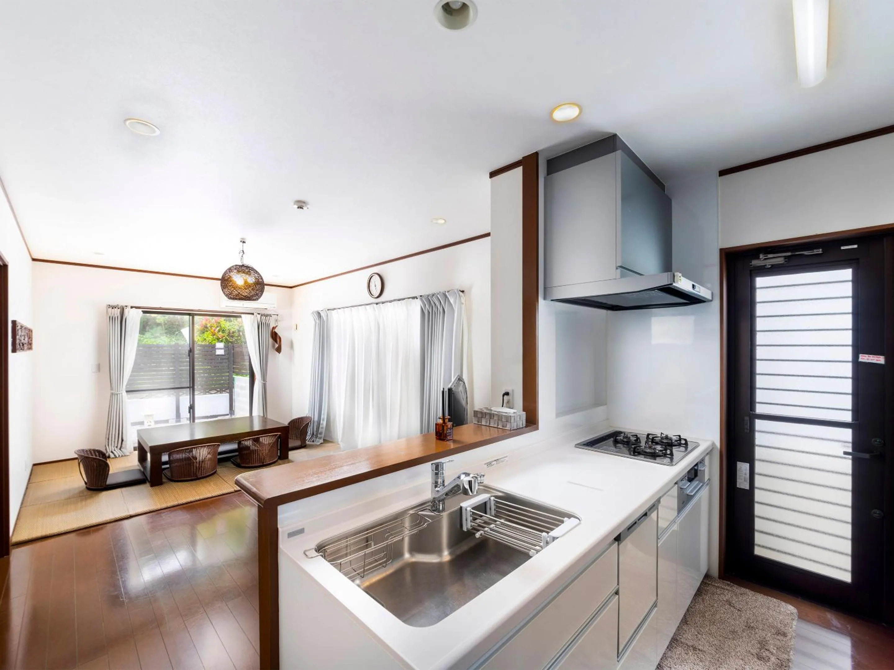 kitchen in Sea Stay Okinawa