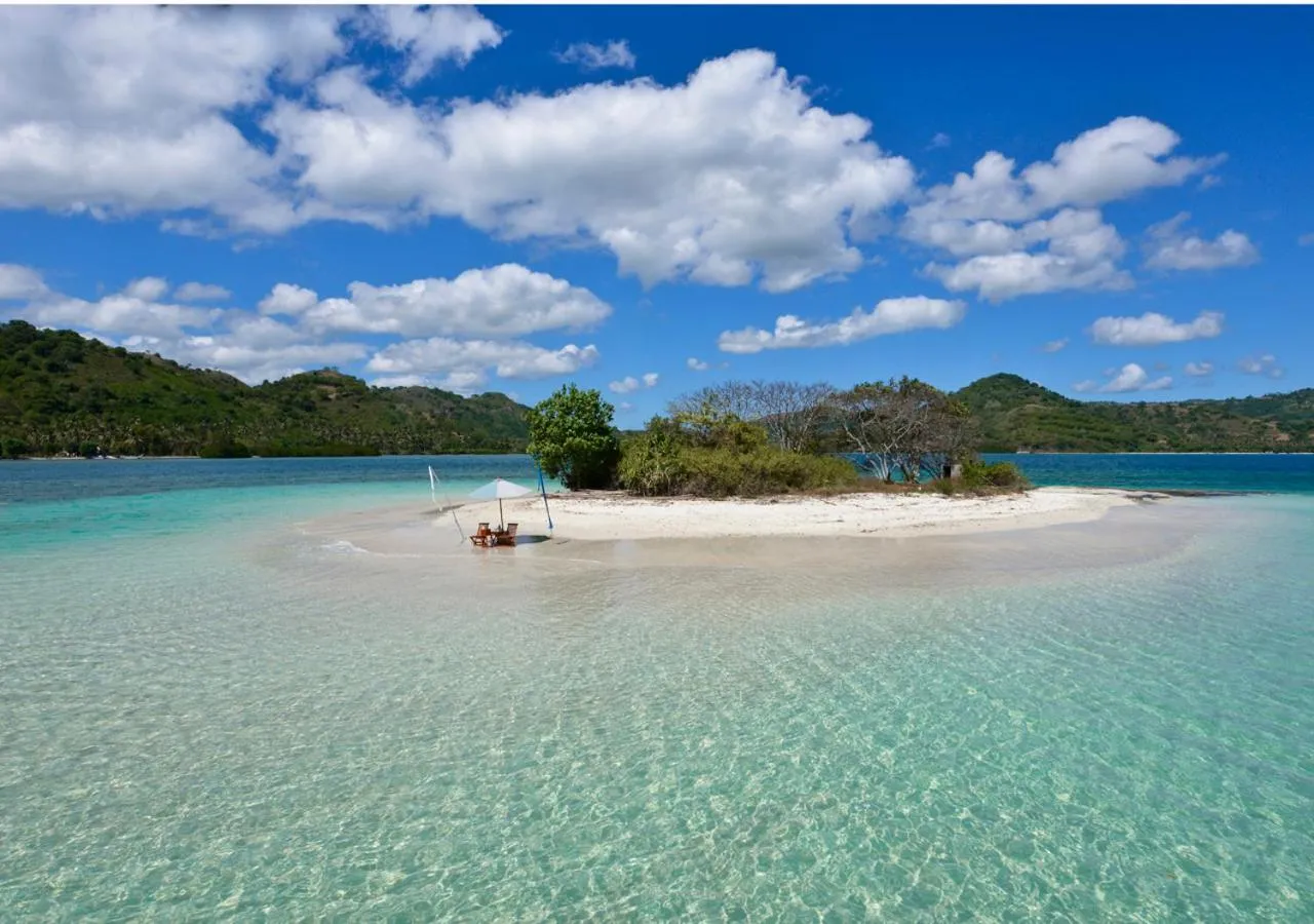 Natural landscape in Cocotinos Sekotong Lombok