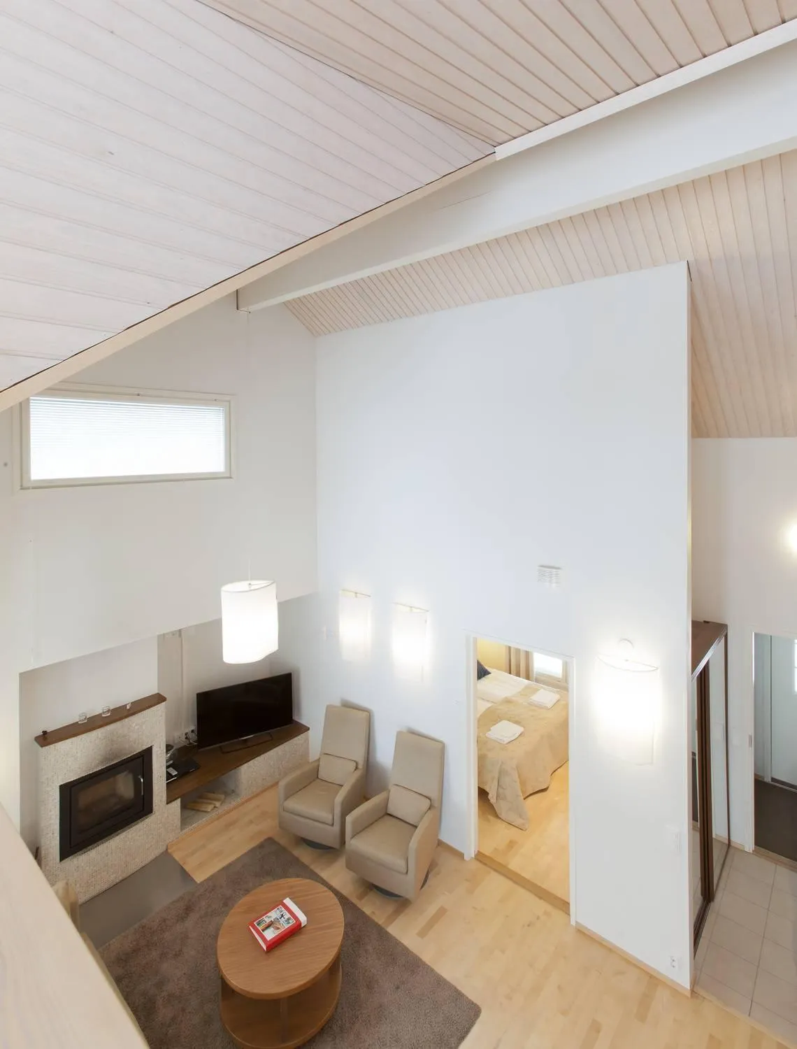 Living room in Holiday Club Kuusamon Tropiikki Apartments