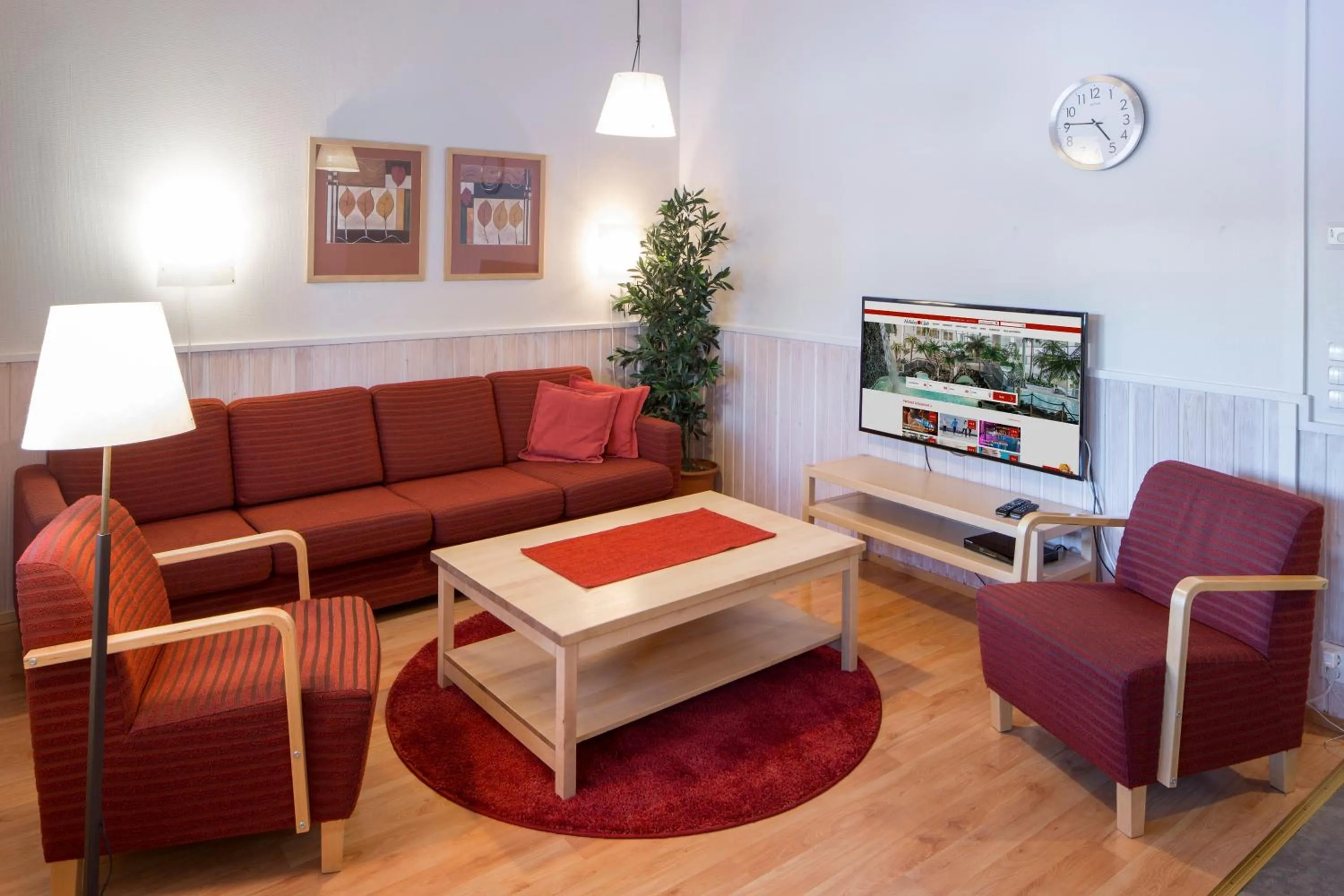 TV and multimedia in Holiday Club Kuusamon Tropiikki Apartments