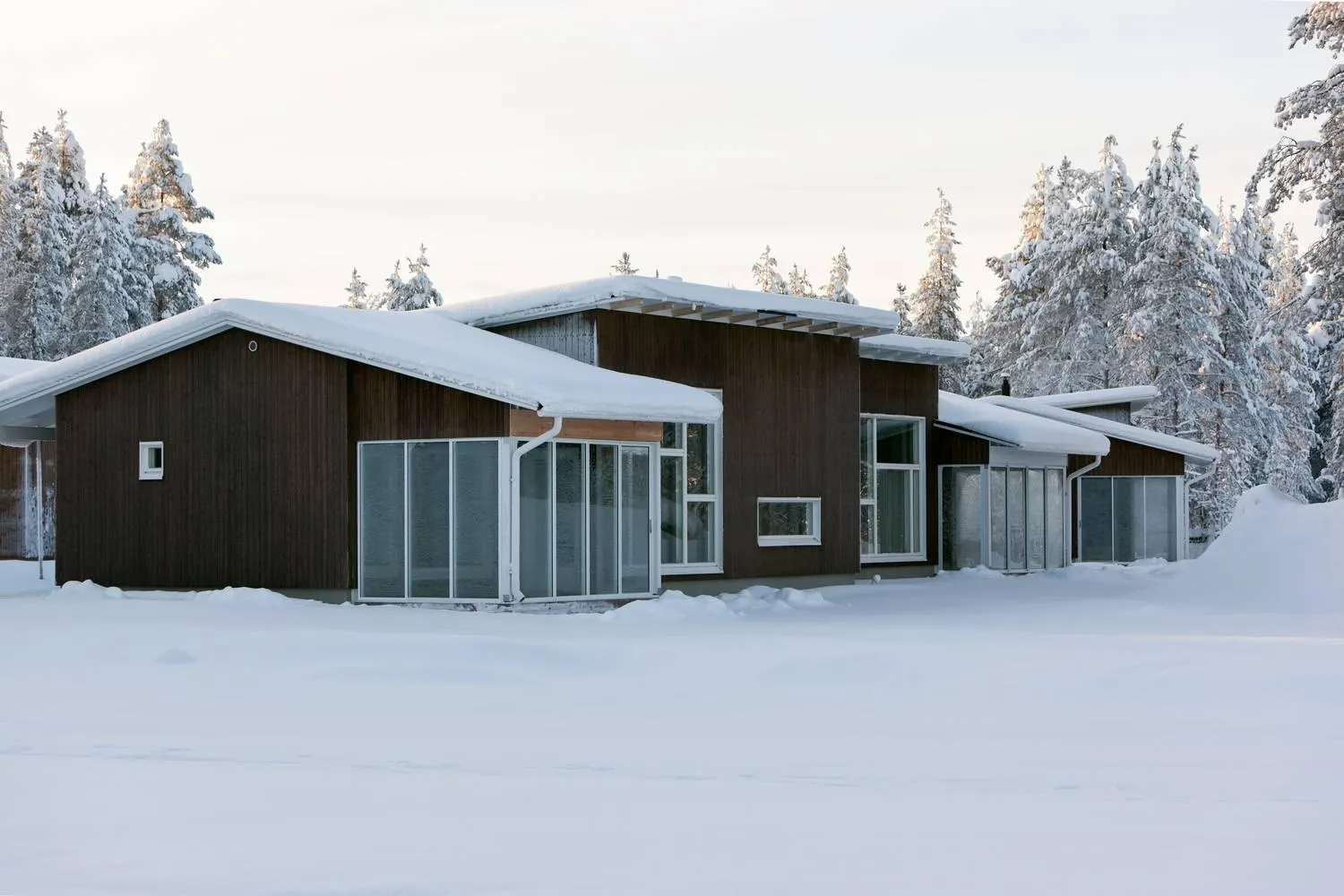Property building in Holiday Club Kuusamon Tropiikki Apartments