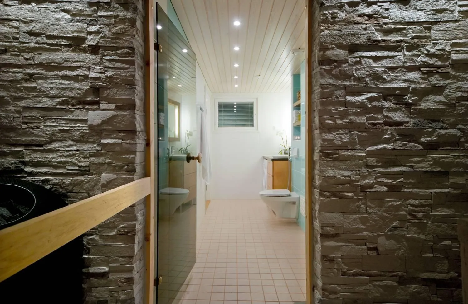 Sauna in Holiday Club Kuusamon Tropiikki Apartments