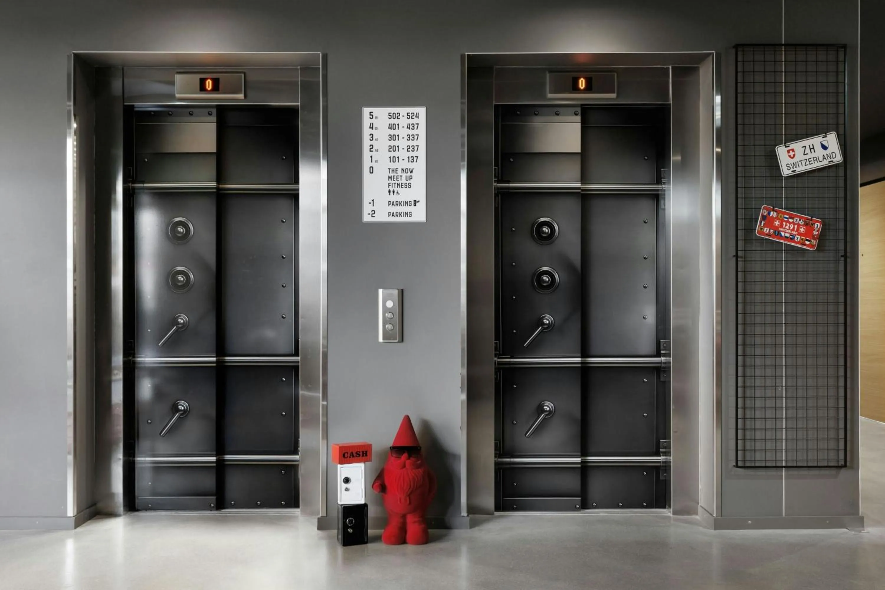 View (from property/room) in Moxy Zurich