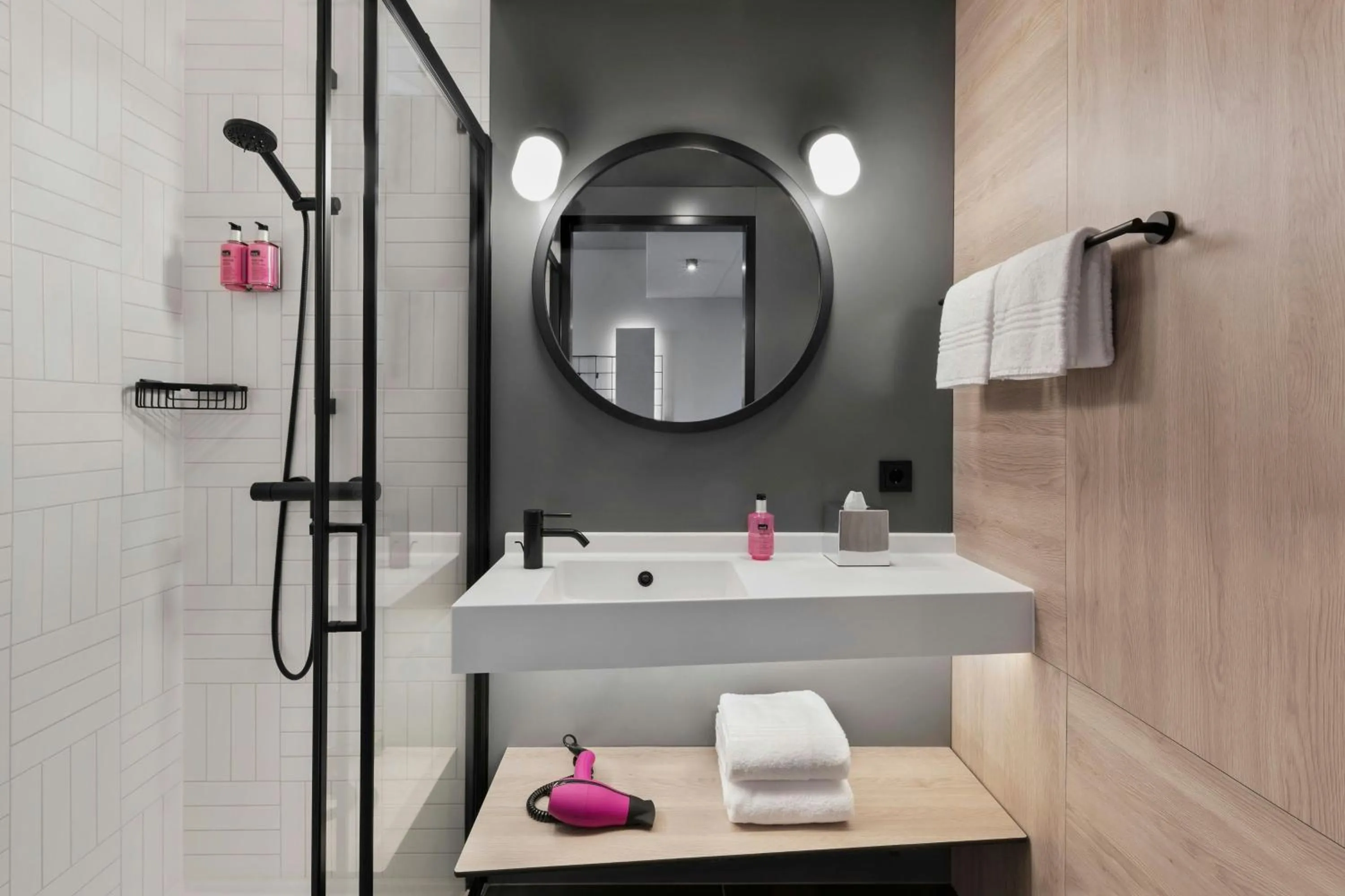 Bathroom in Moxy Zurich