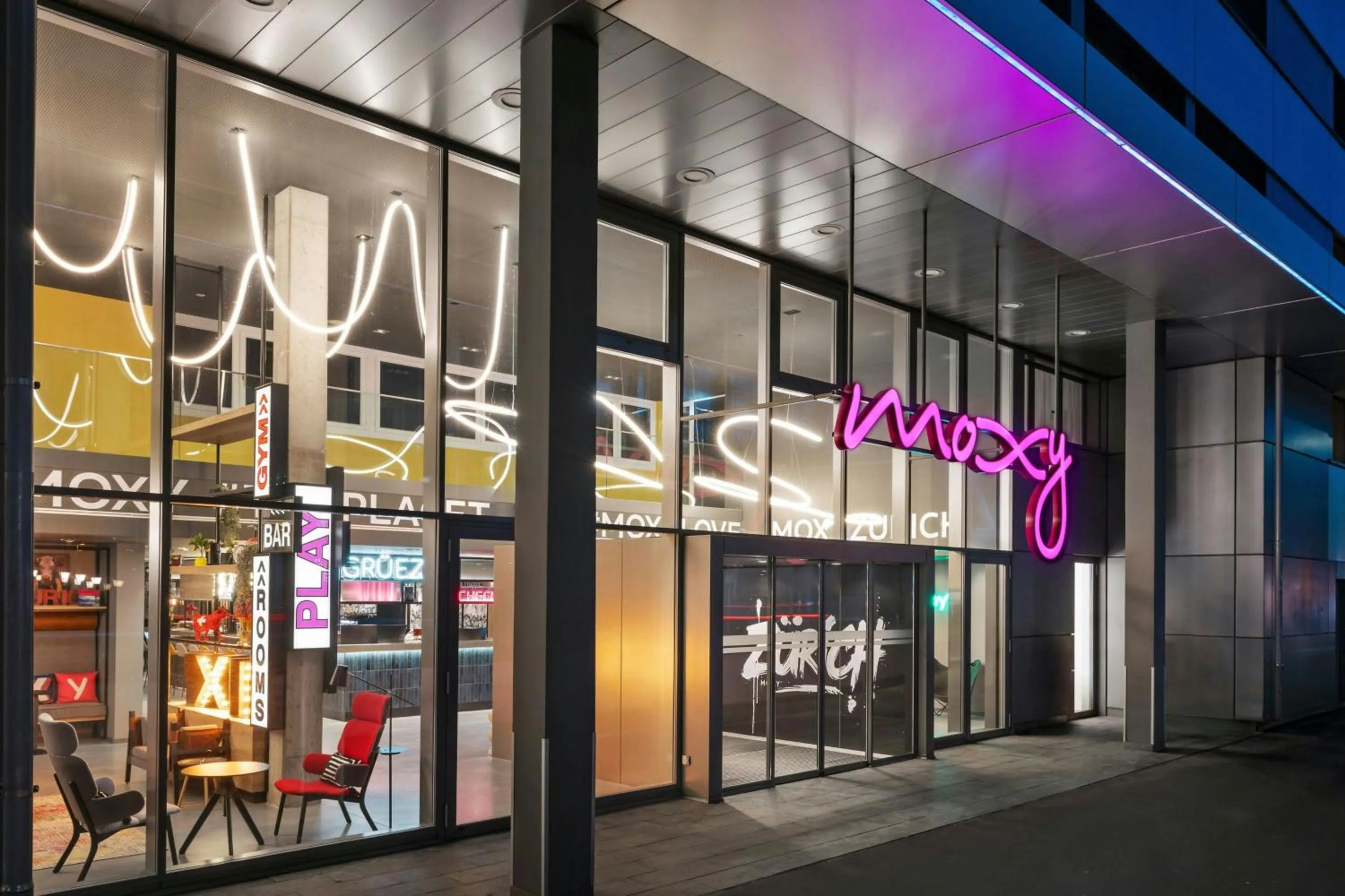 Property building in Moxy Zurich