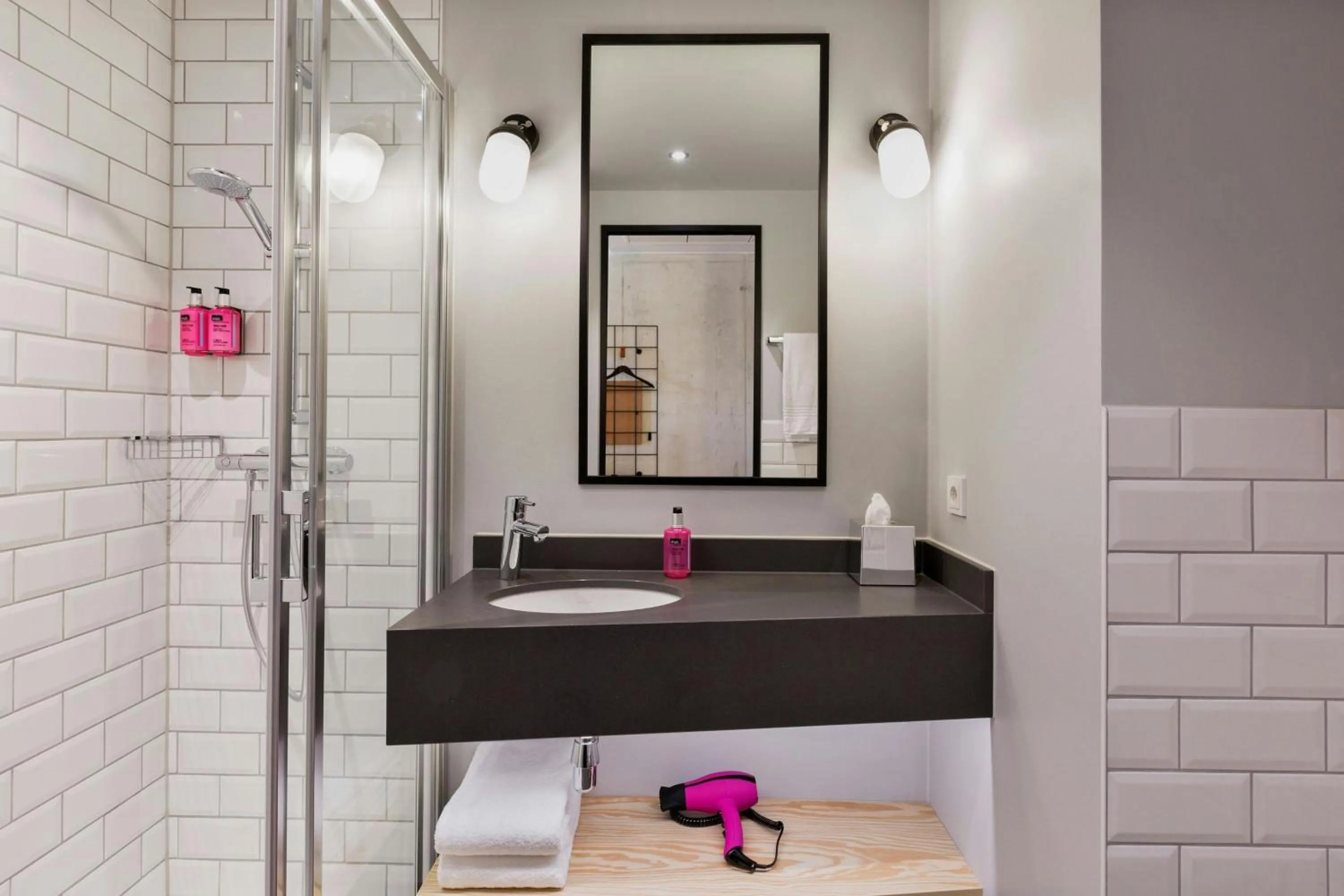 Bathroom in Moxy Zurich