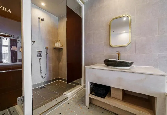 Shower in Gwangalli Hotel primavera in Busan