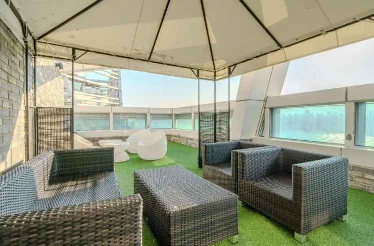 Patio in Gwangalli Hotel primavera in Busan