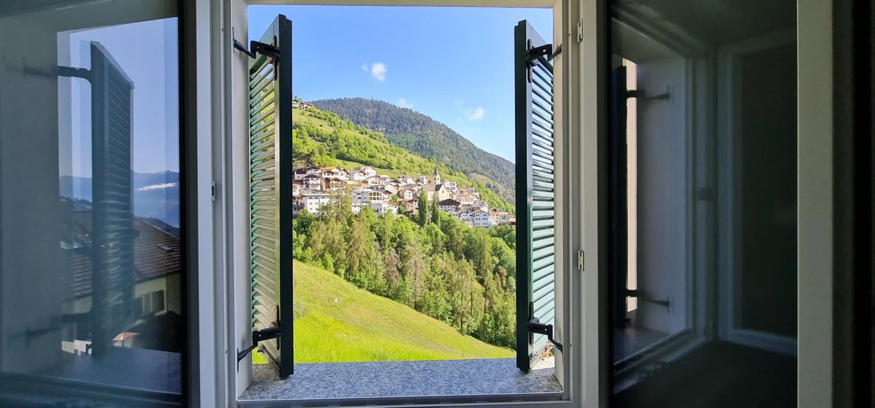 Mountain view in Hotel Traube - Stelvio
