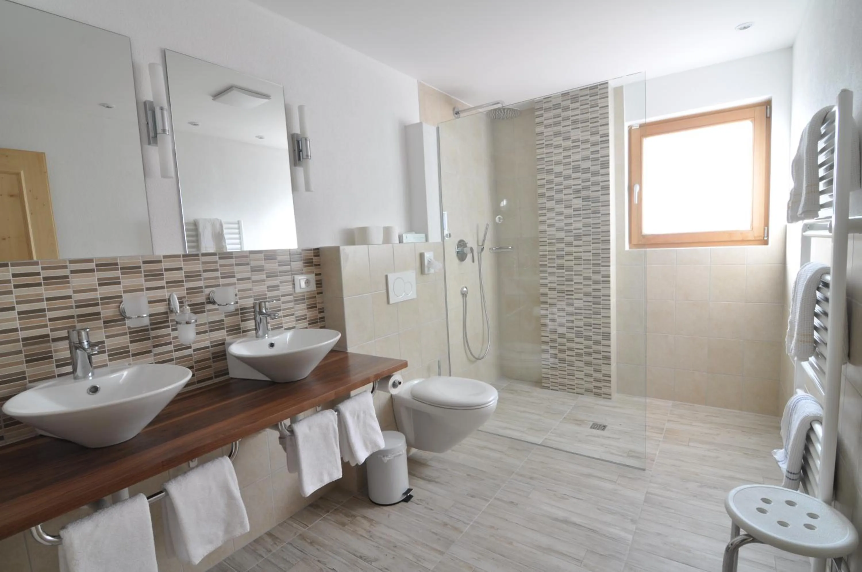 Shower in Hotel Traube - Stelvio