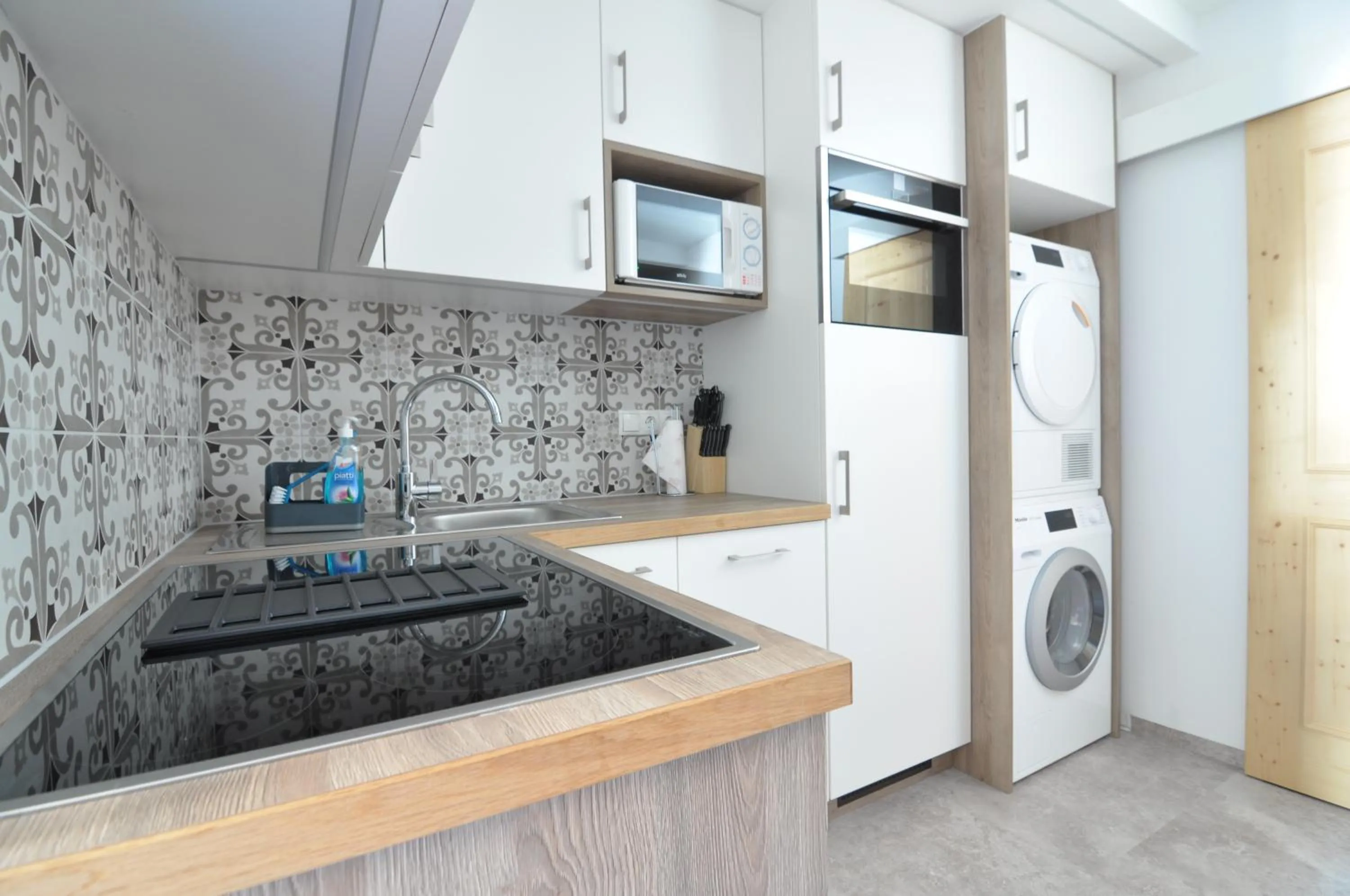kitchen in Hotel Traube - Stelvio