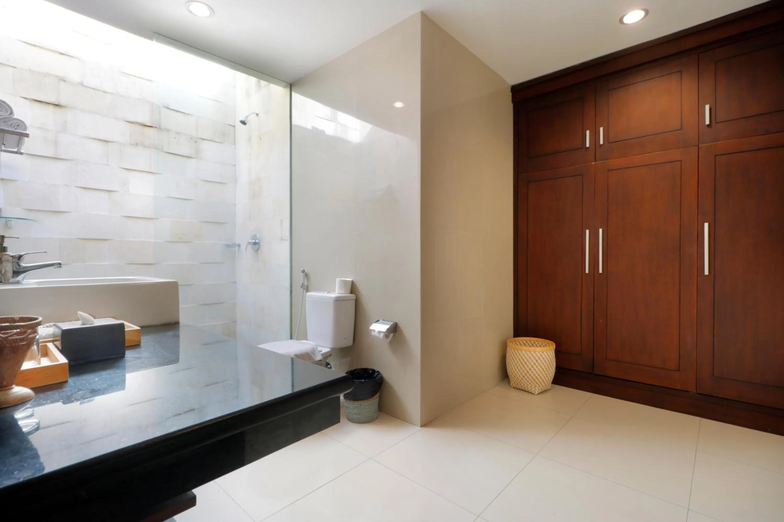 Steam room in Singgah Villas Seminyak