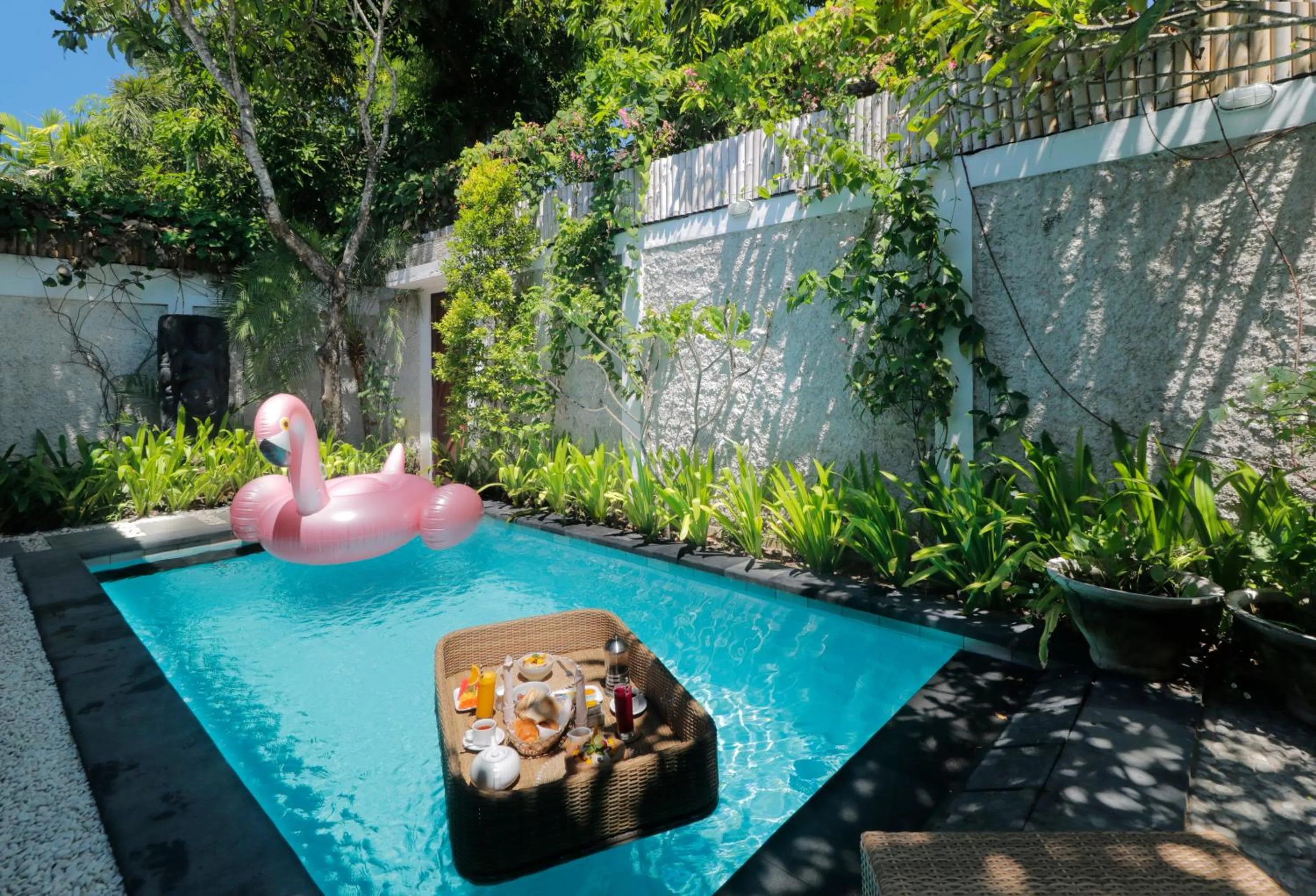 Garden in Singgah Villas Seminyak