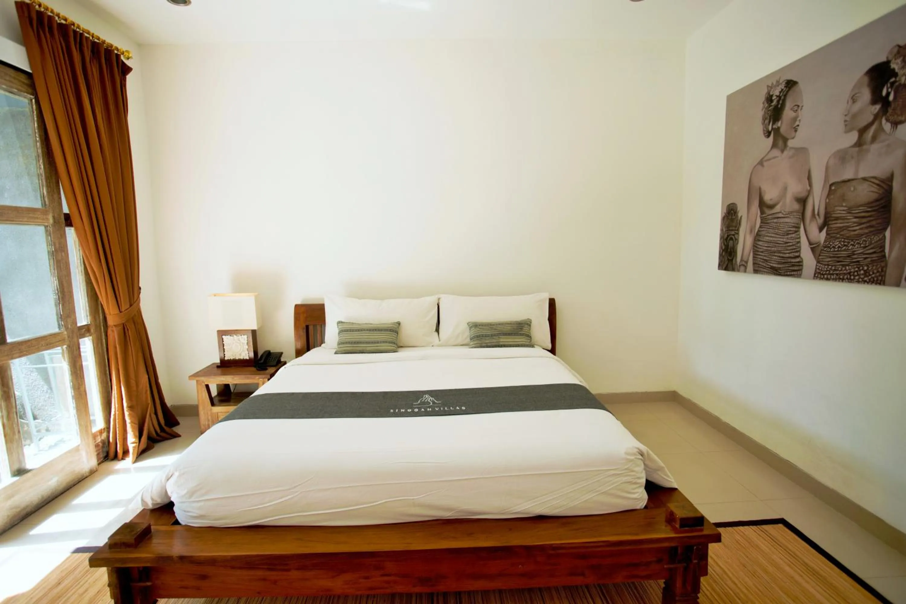 TV and multimedia, Bed in Singgah Villas Seminyak
