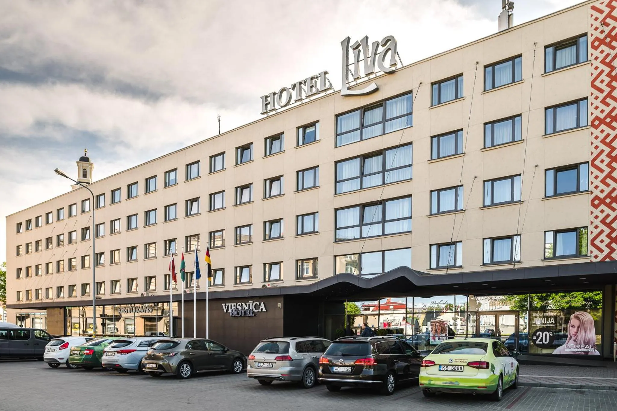 Property building in Liva Hotel