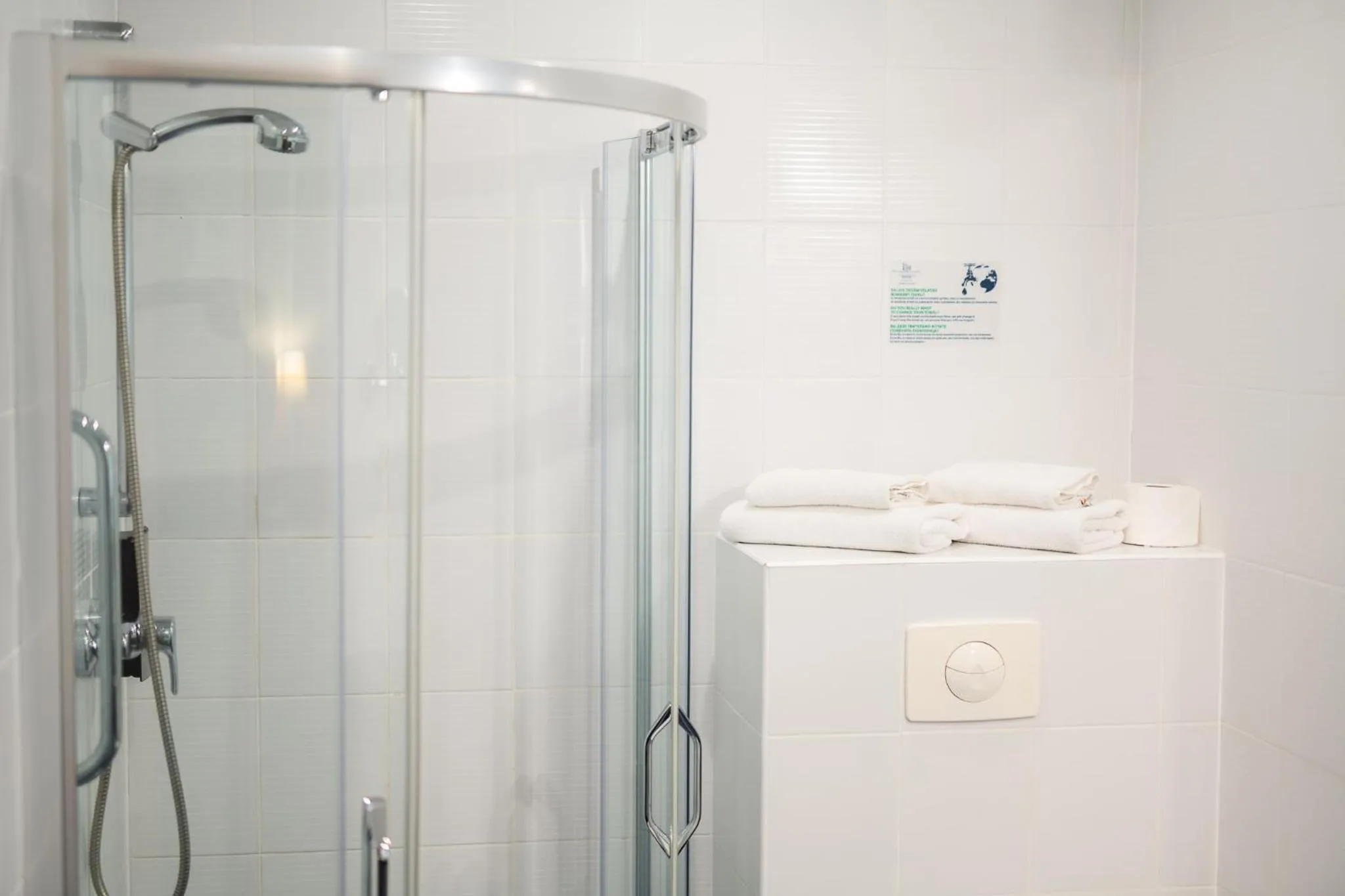 Shower in Liva Hotel