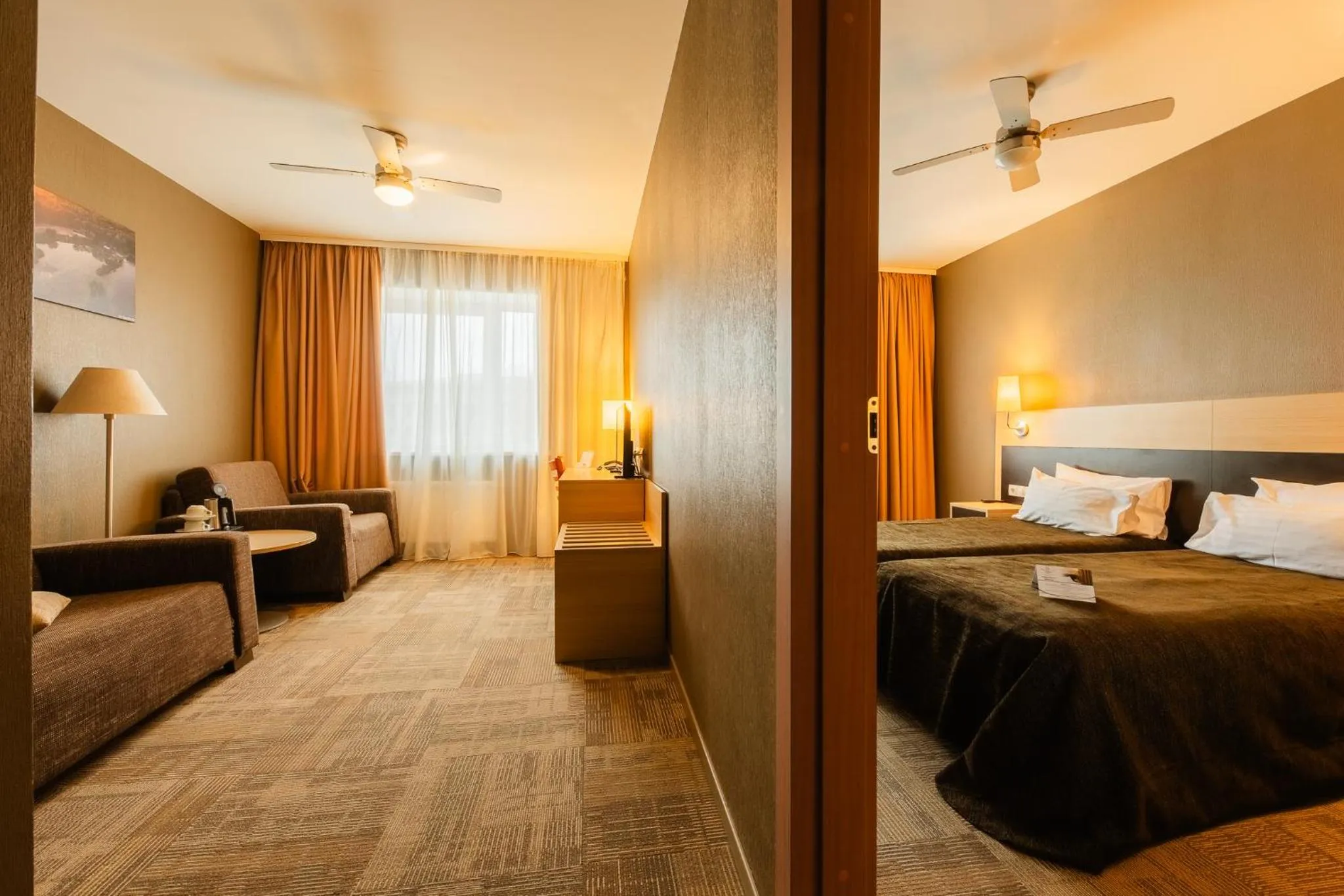 Seating area, Bed in Liva Hotel