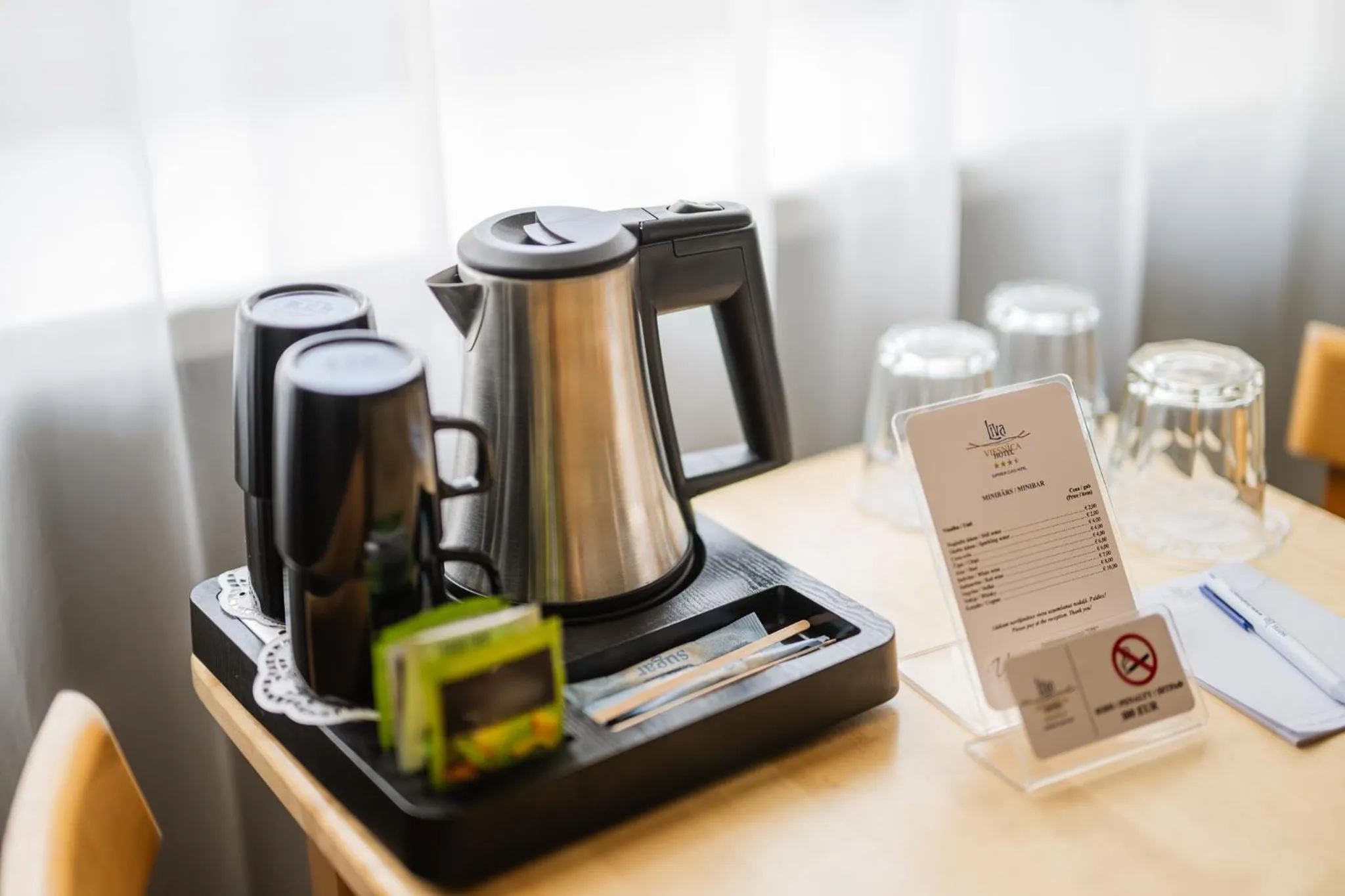 Coffee/tea facilities in Liva Hotel