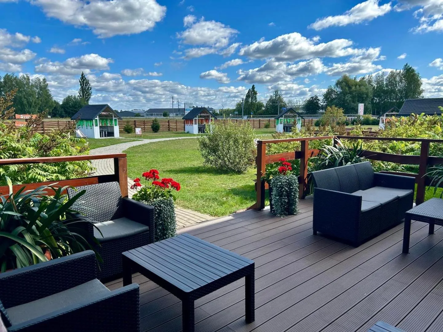 Garden in Hotel TIREST