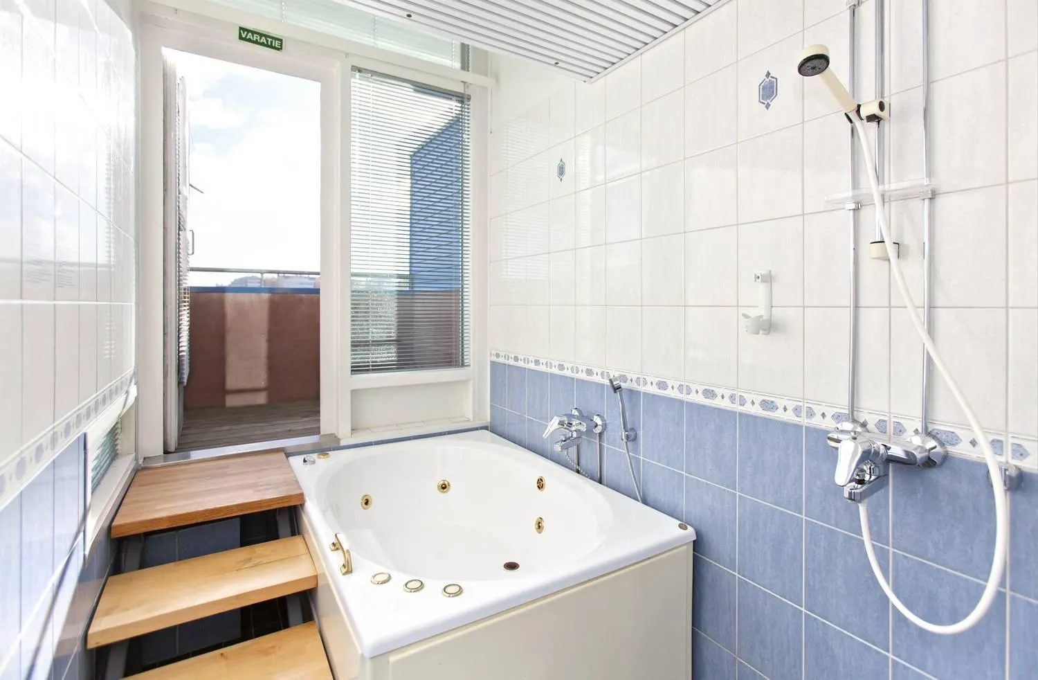 Shower in Holiday Club Tampereen Kehräämö Apartments