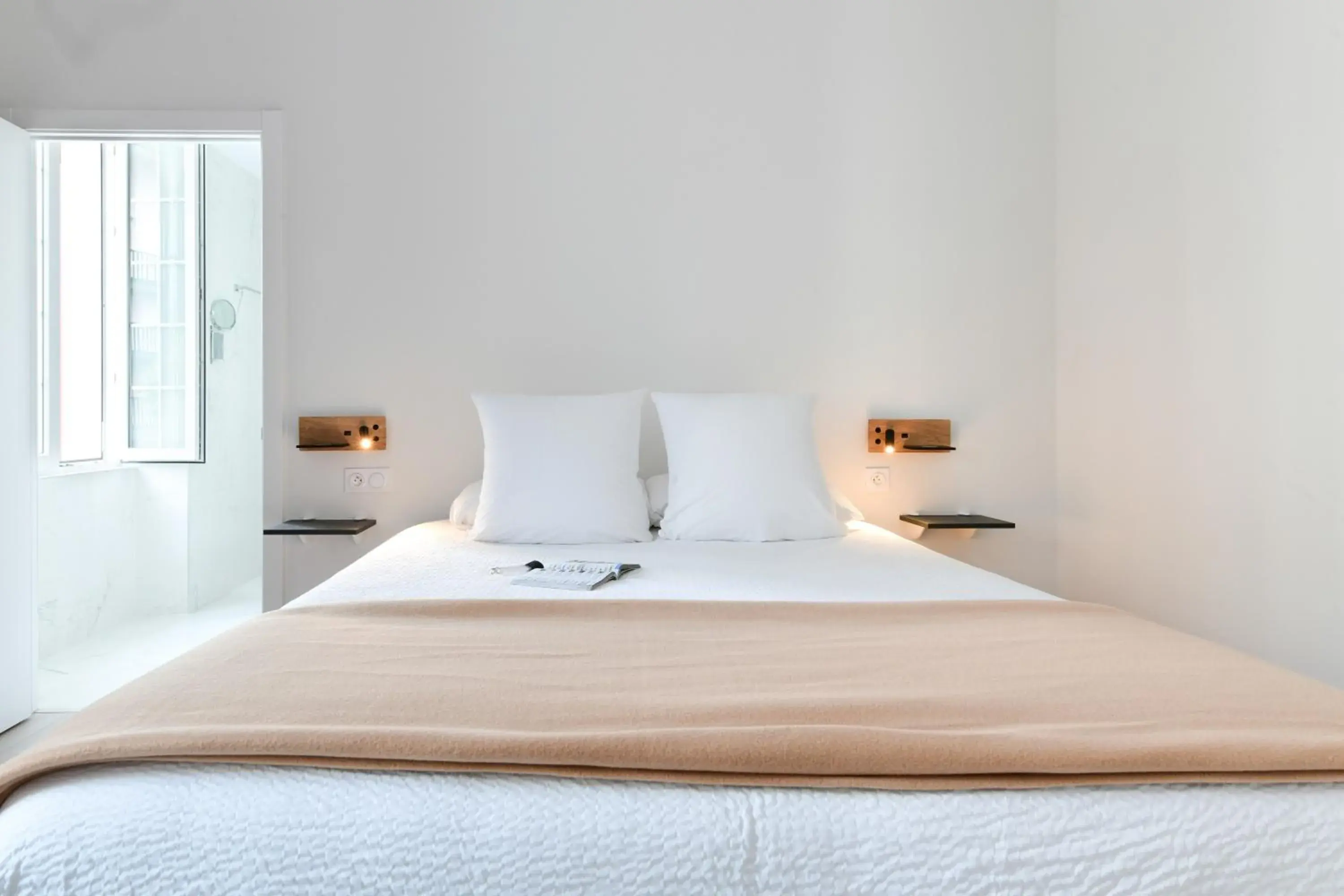 Deluxe Double Room in Logis Hotel & Restaurant Bergeret Sport Deluxe Double Room in Logis Hotel & Restaurant Bergeret Sport