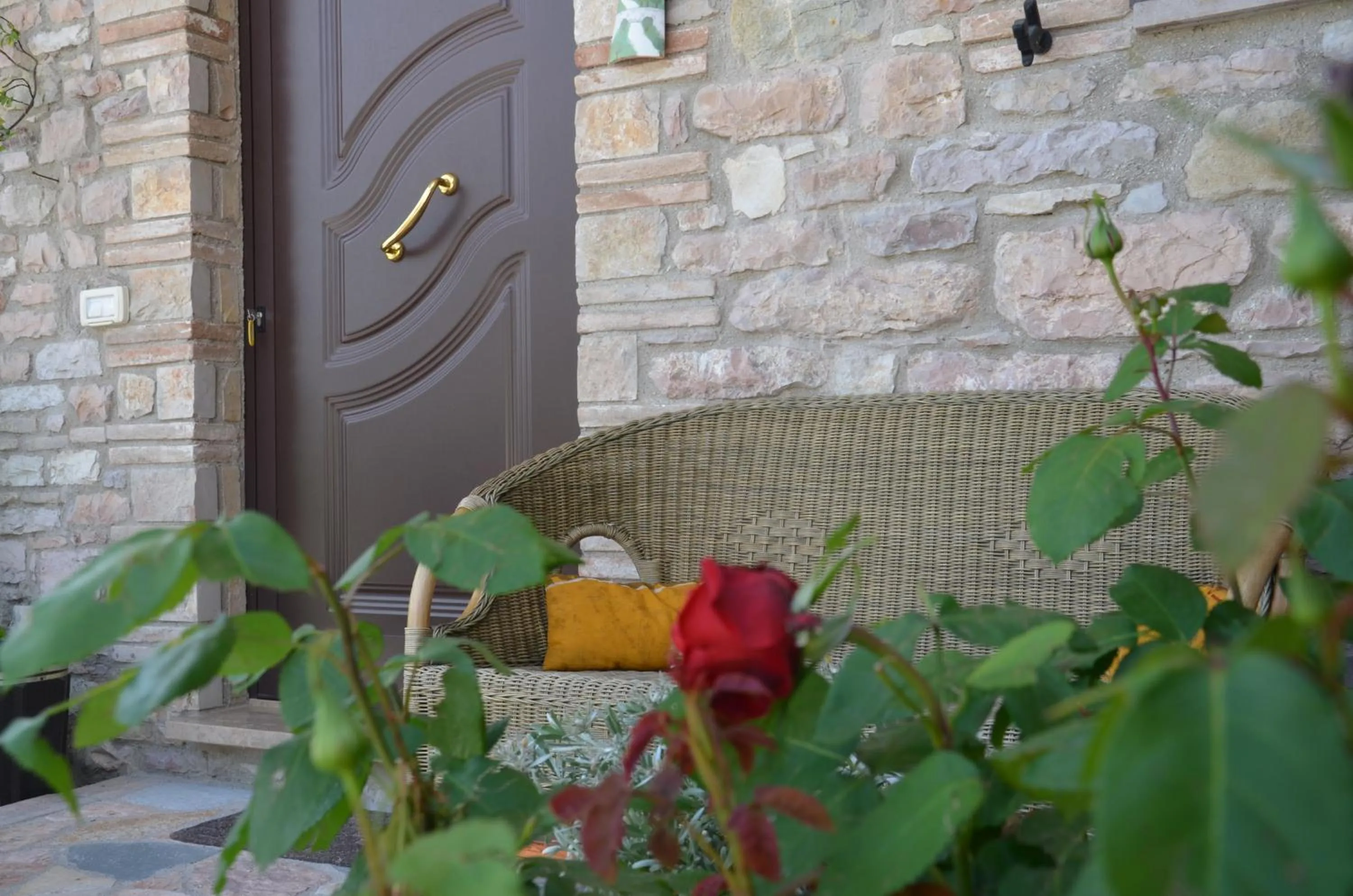 Facade/entrance in B&B La Terrazza Del Subasio