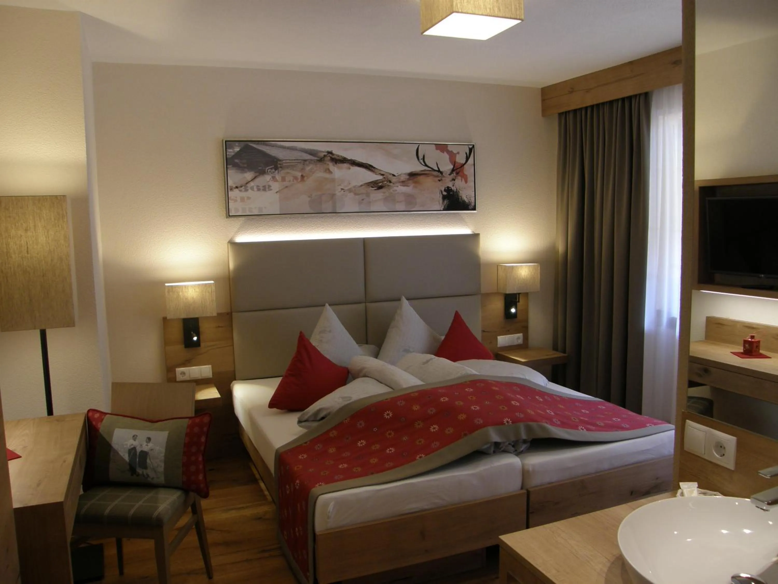 Bedroom, Bed in Sportalm