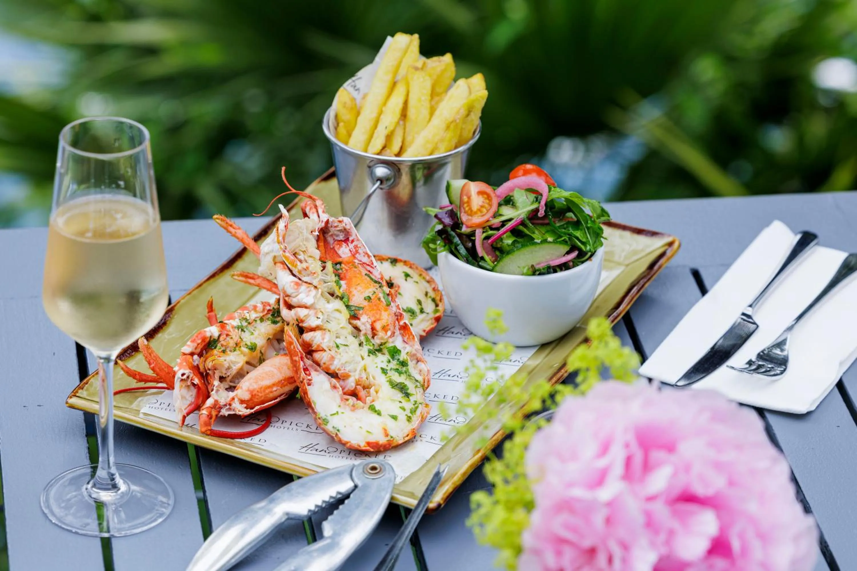 Food and drinks in Braye Beach Hotel, Alderney