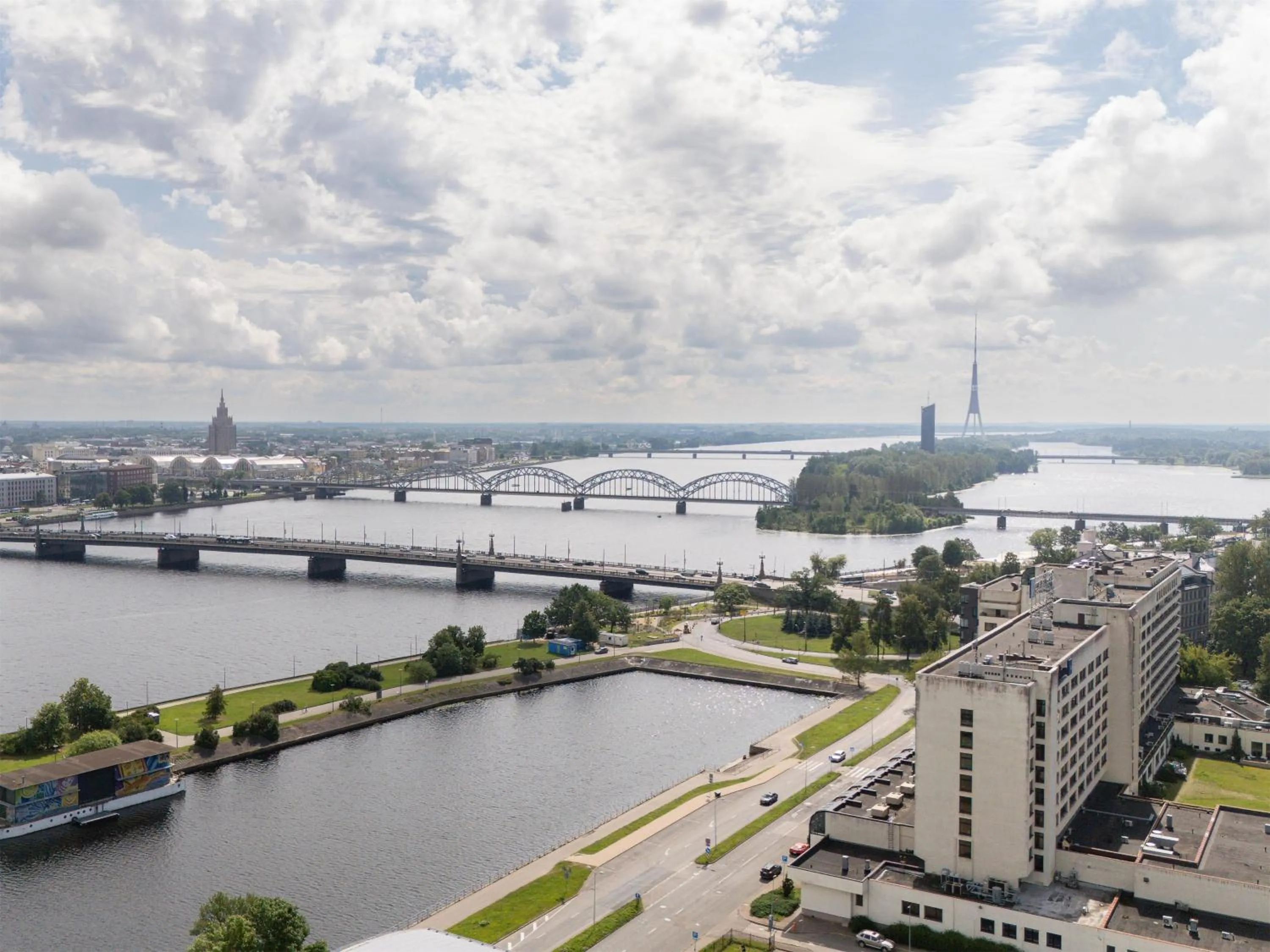 Property building in Radisson Blu Hotel & Spa, Daugava Riga