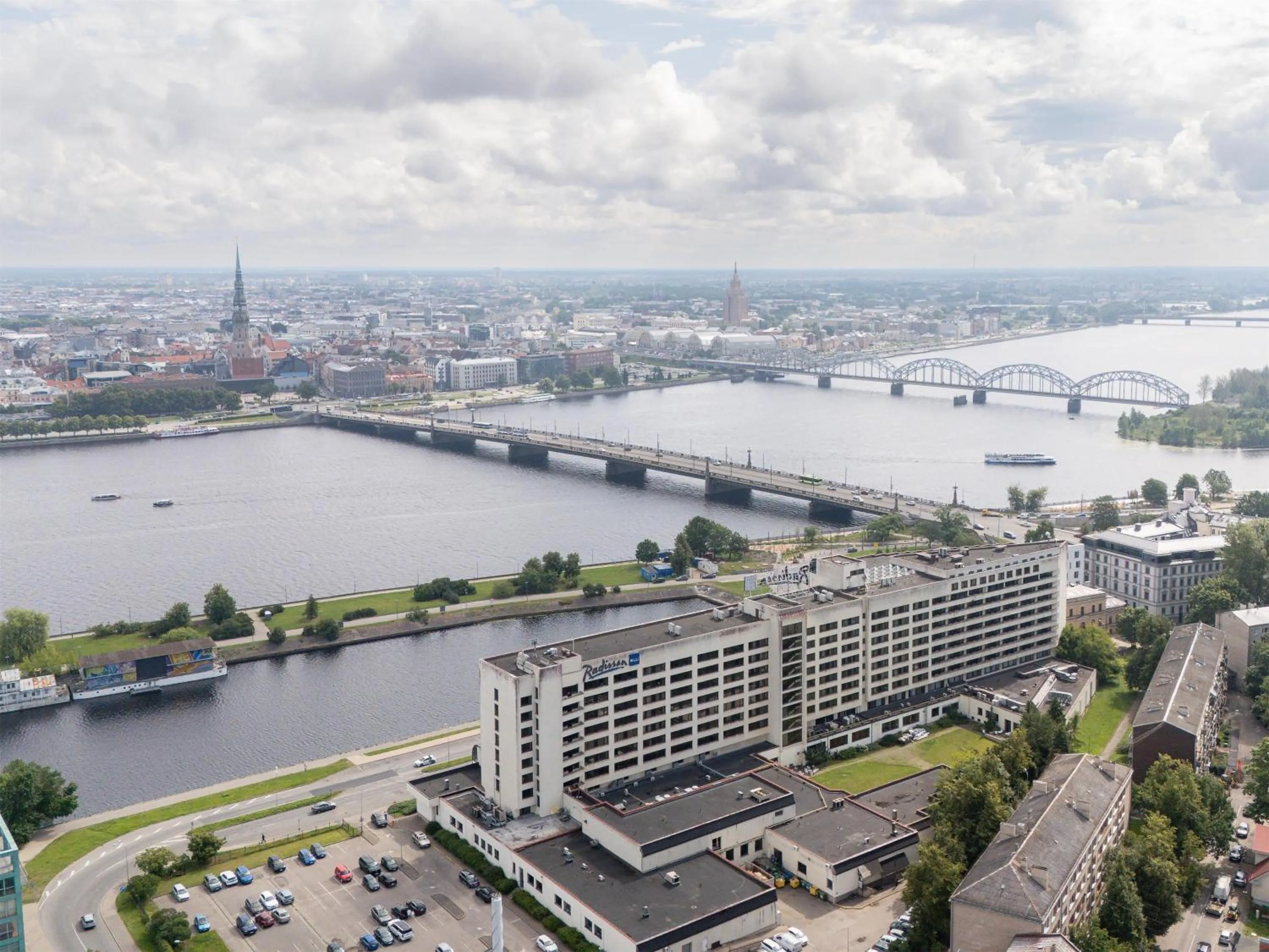 Property building in Radisson Blu Hotel & Spa, Daugava Riga