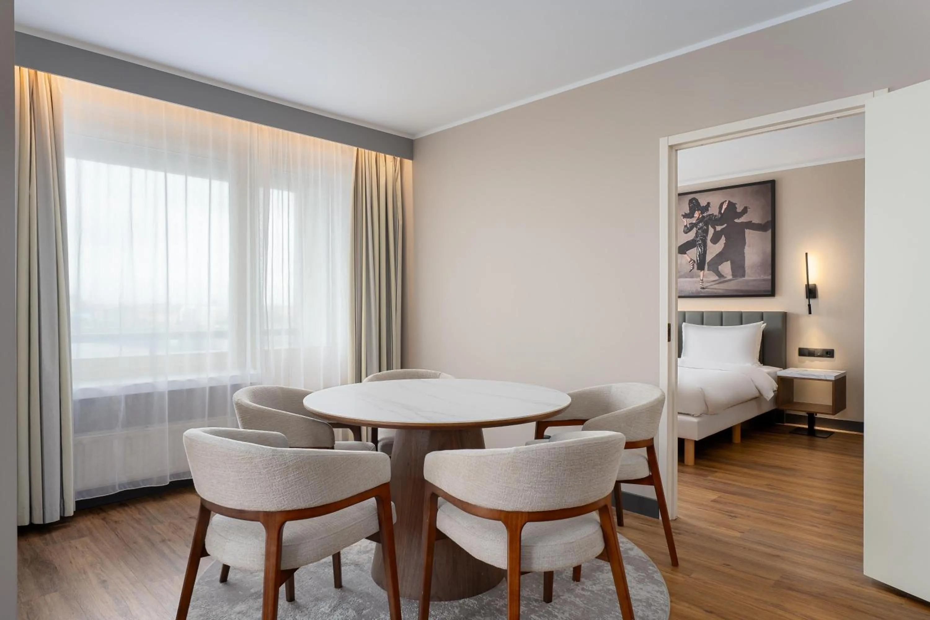 Photo of the whole room, Bed in Radisson Blu Hotel & Spa, Daugava Riga