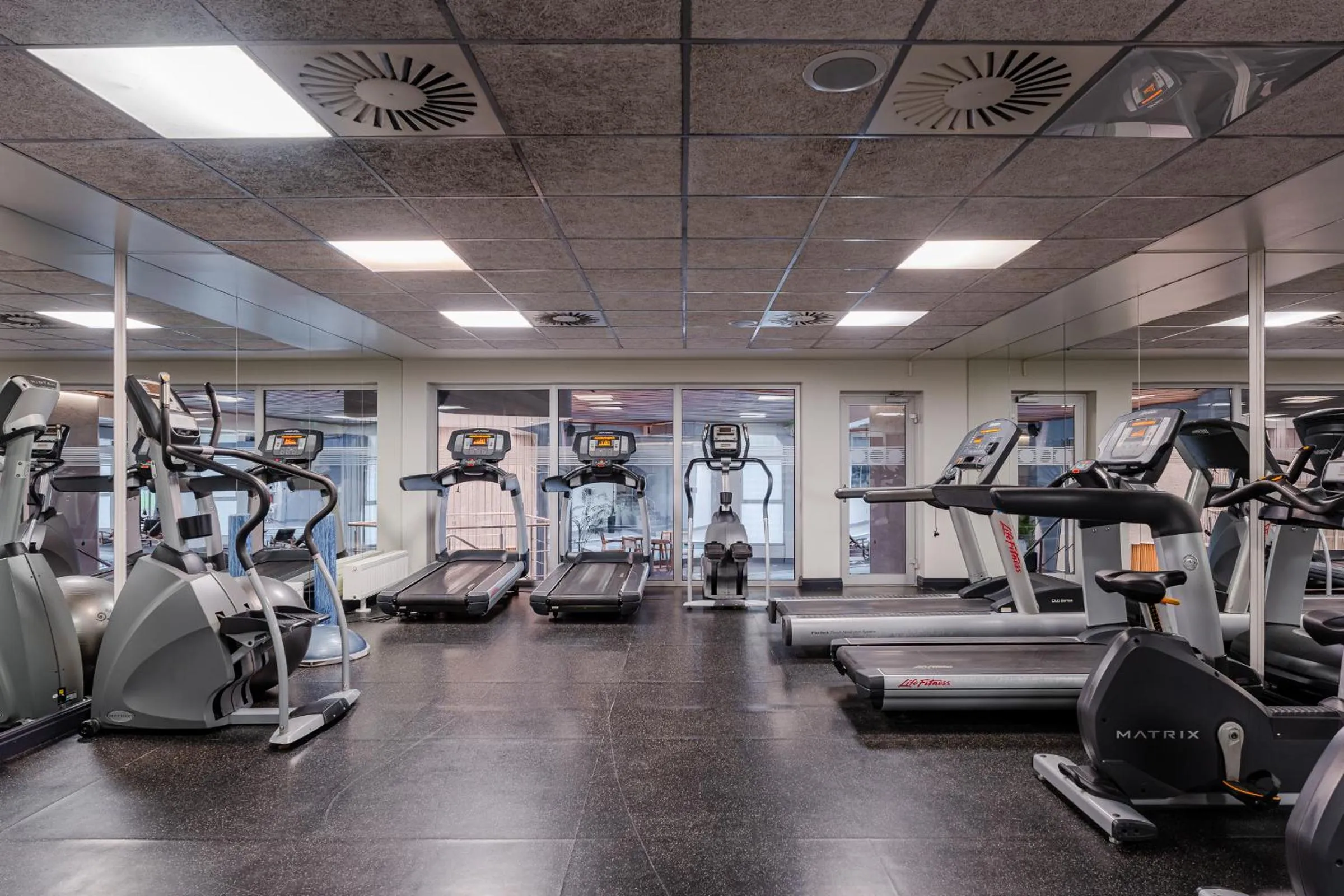 Fitness centre/facilities in Radisson Blu Hotel & Spa, Daugava Riga