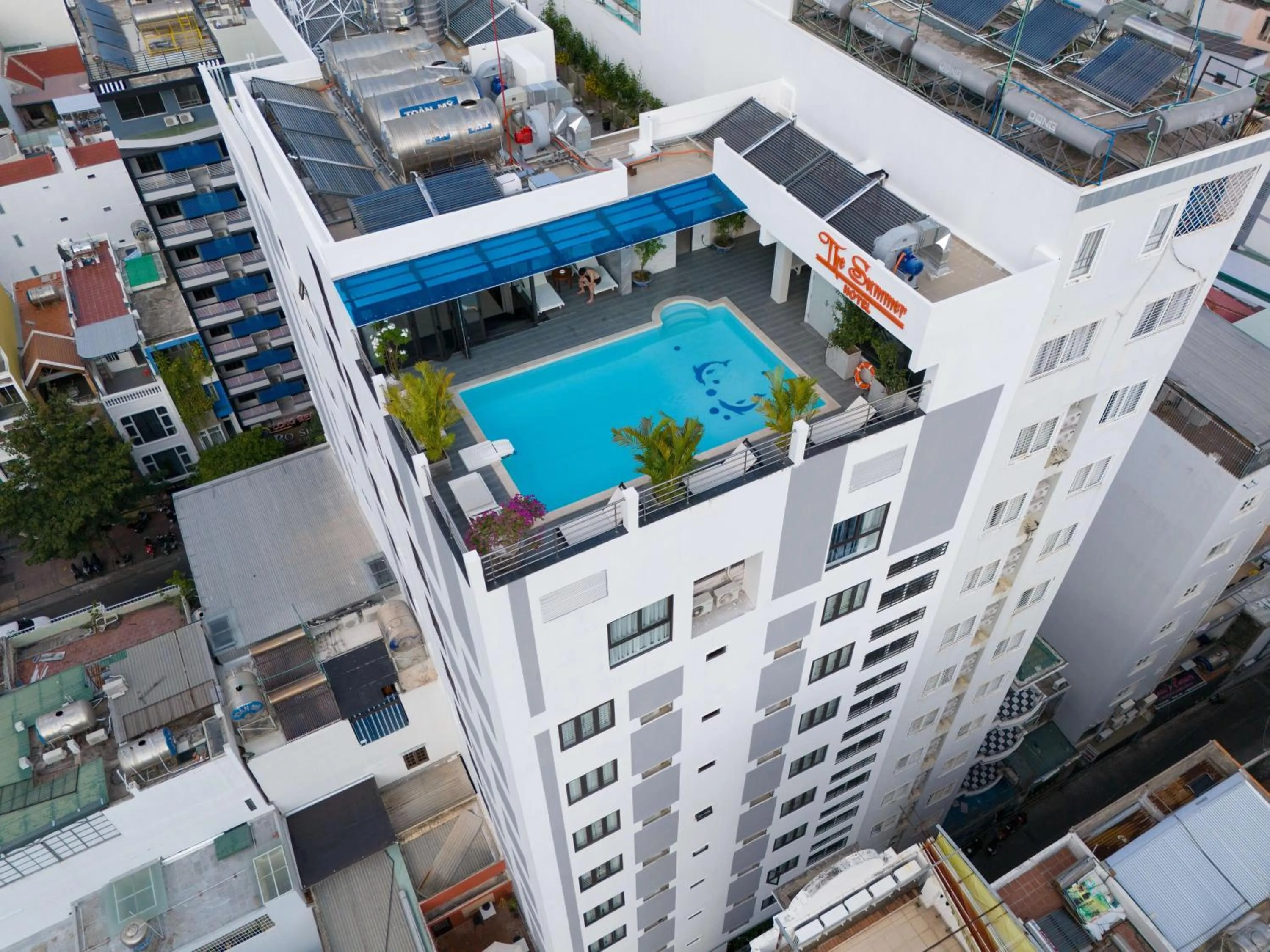 Balcony/Terrace in The Summer Hotel